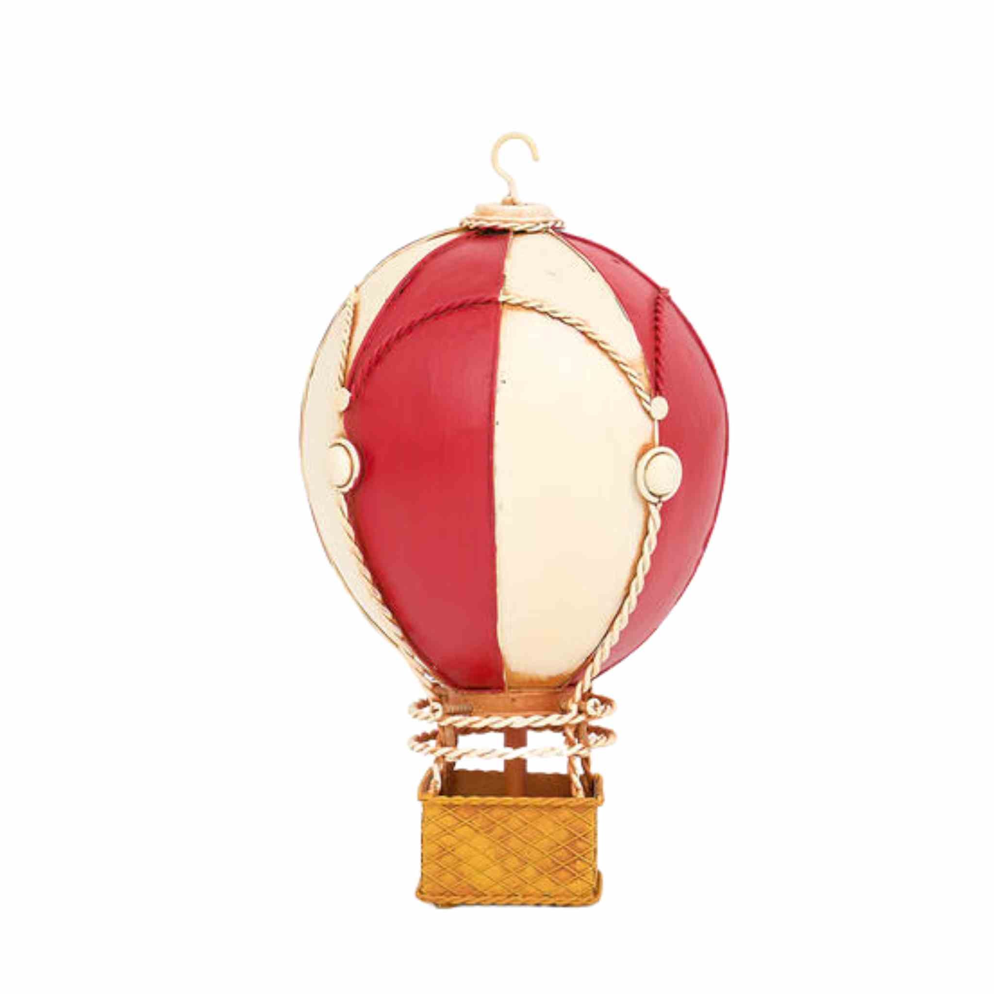 Red Metal Hot Air Balloon