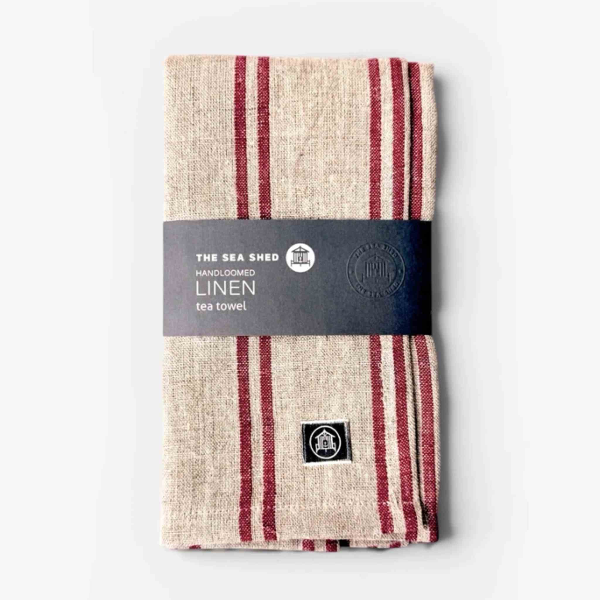 Handloomed 100% Linen Tea Towels