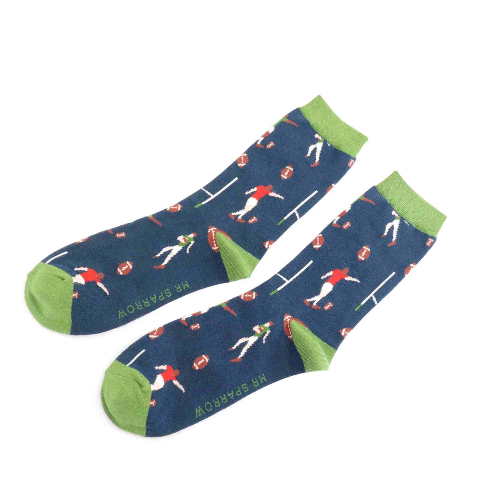 Rugby Scene Socks | Navy (Men)