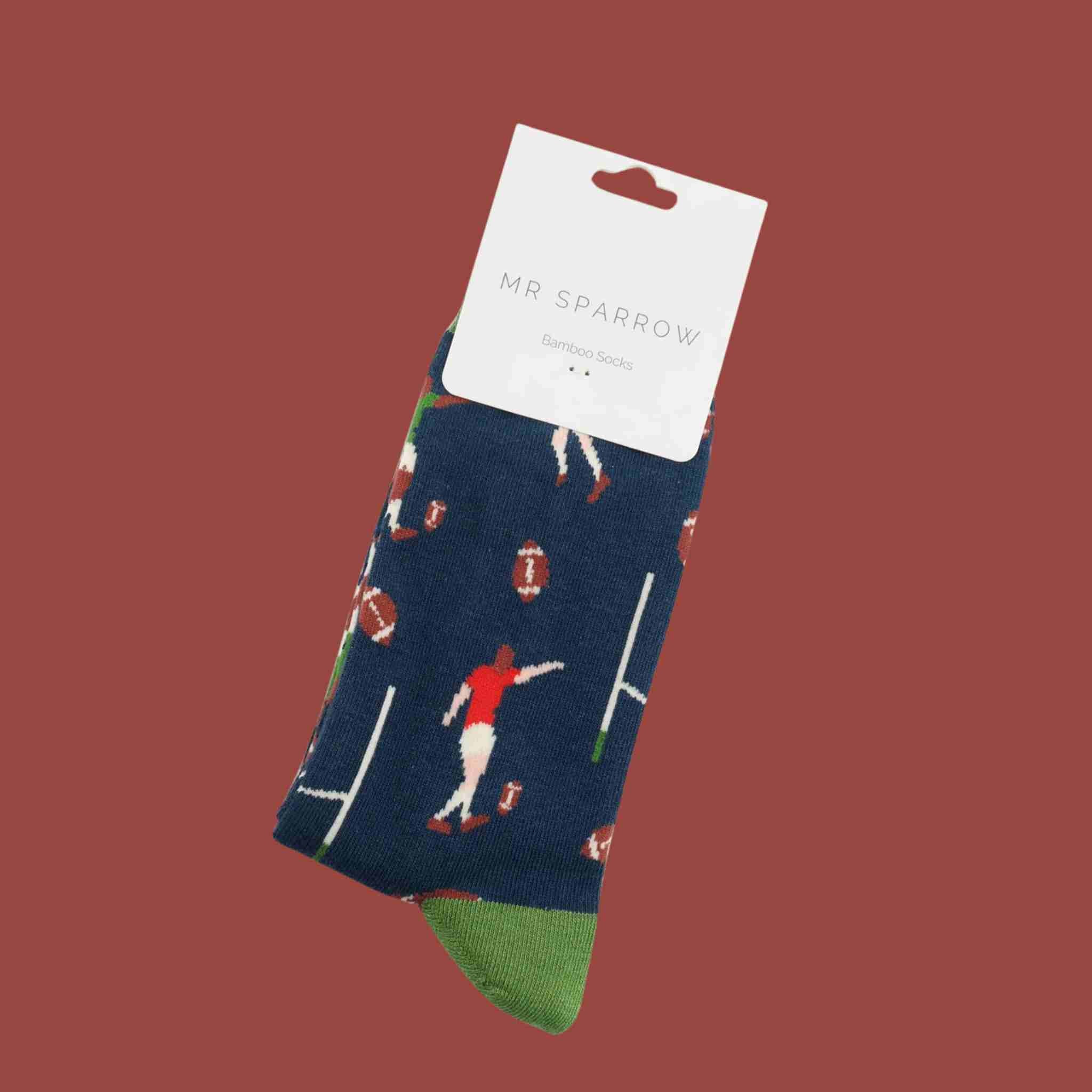 Rugby Scene Navy Socks