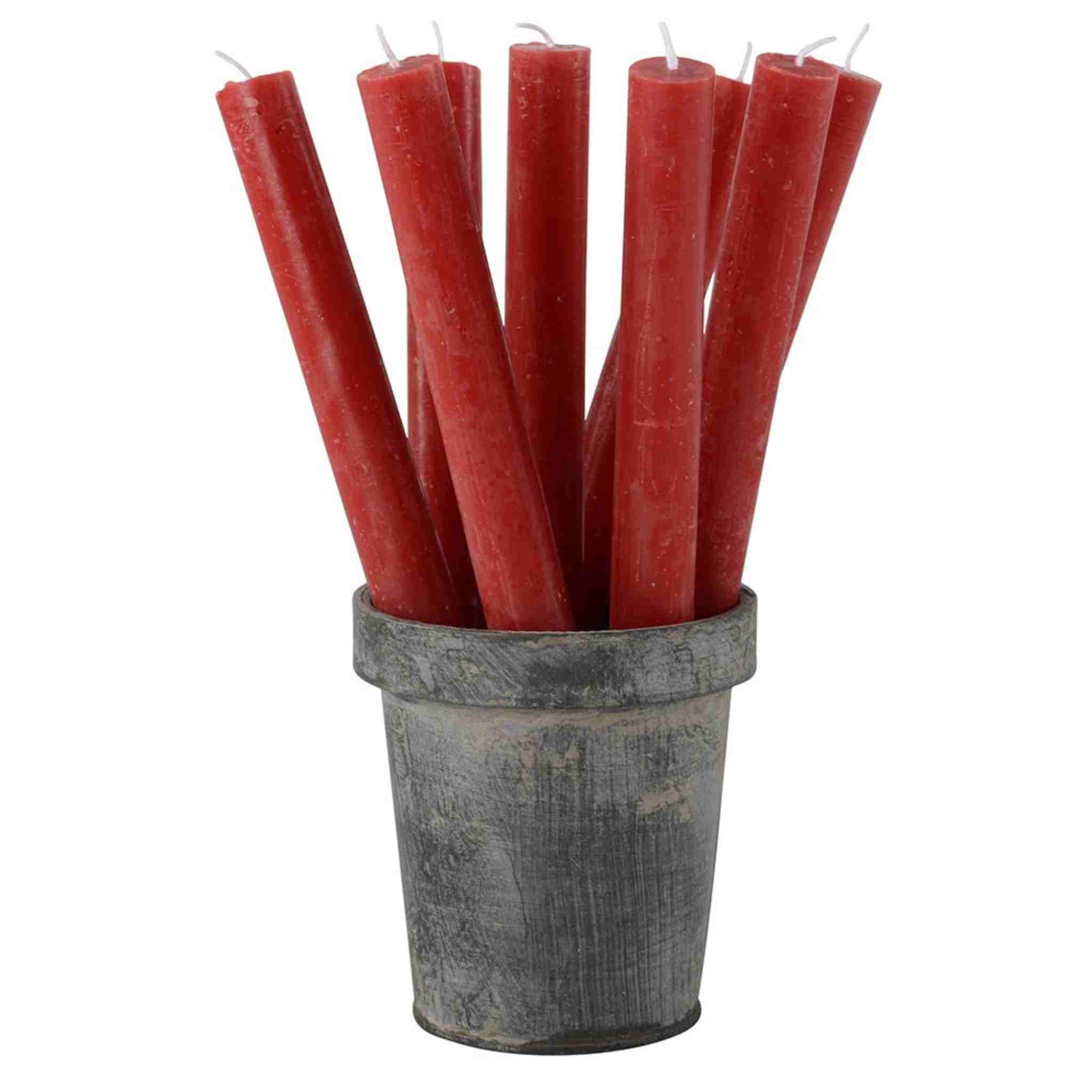 Rustic Dinner Candles