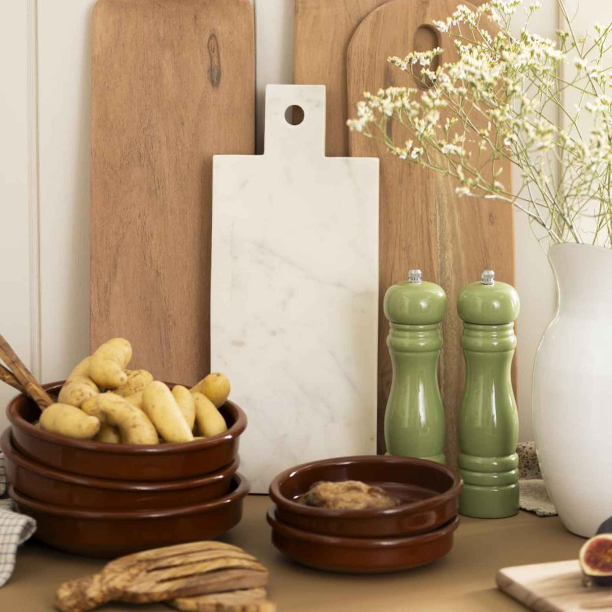Salt & Pepper Mill Set | Green
