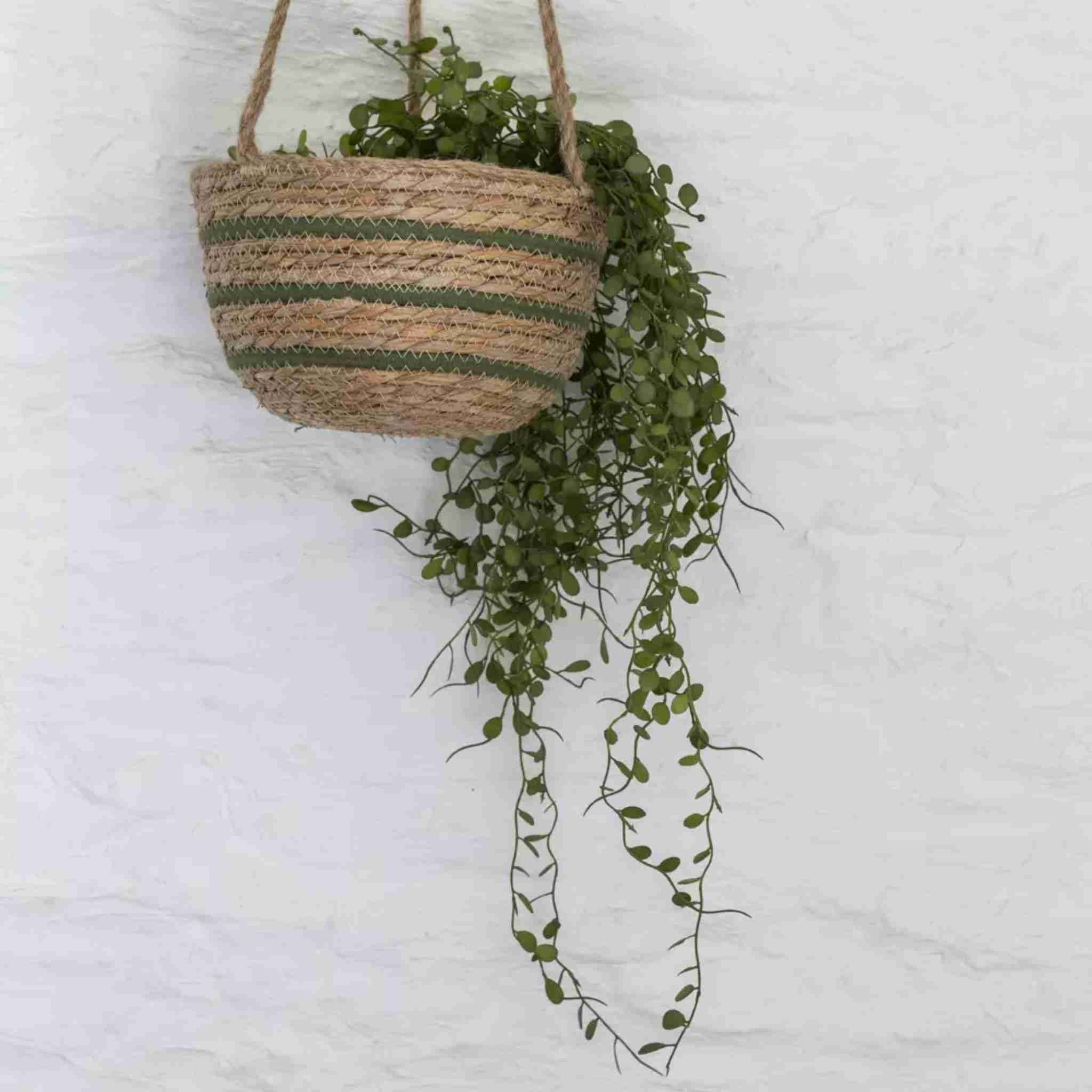 Seagrass Hanging Basket