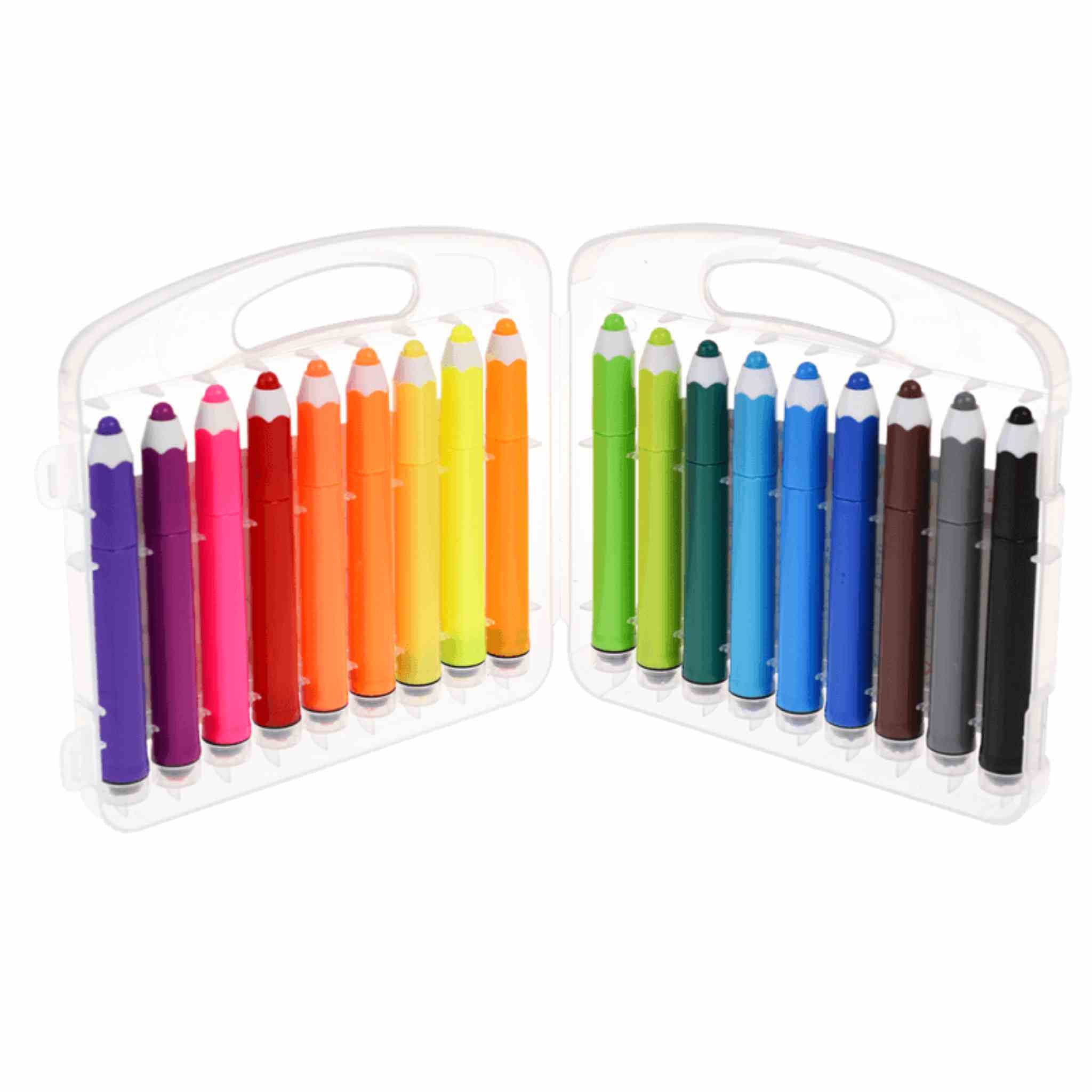 Set of Felt Tip Stamp Pens