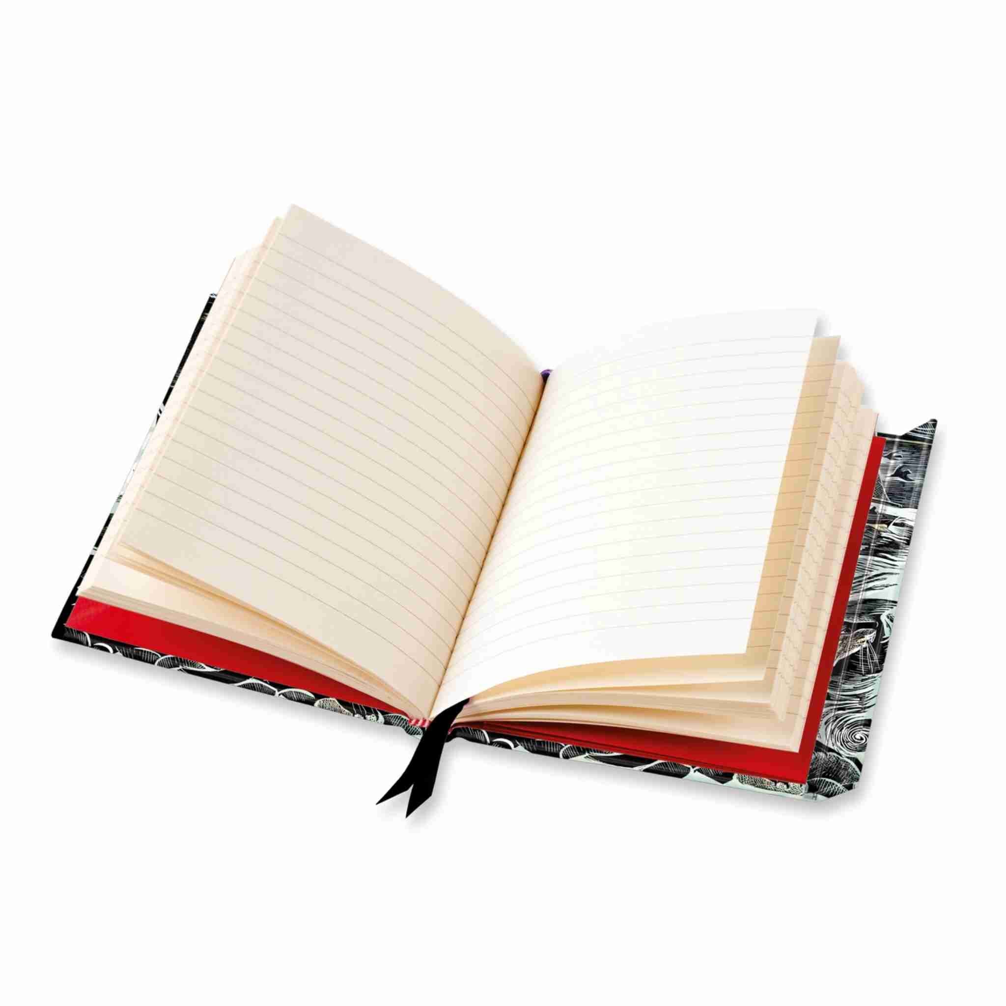 Shetland Otter & Windsong | A5 Foiled Ruled Pocket Journal
