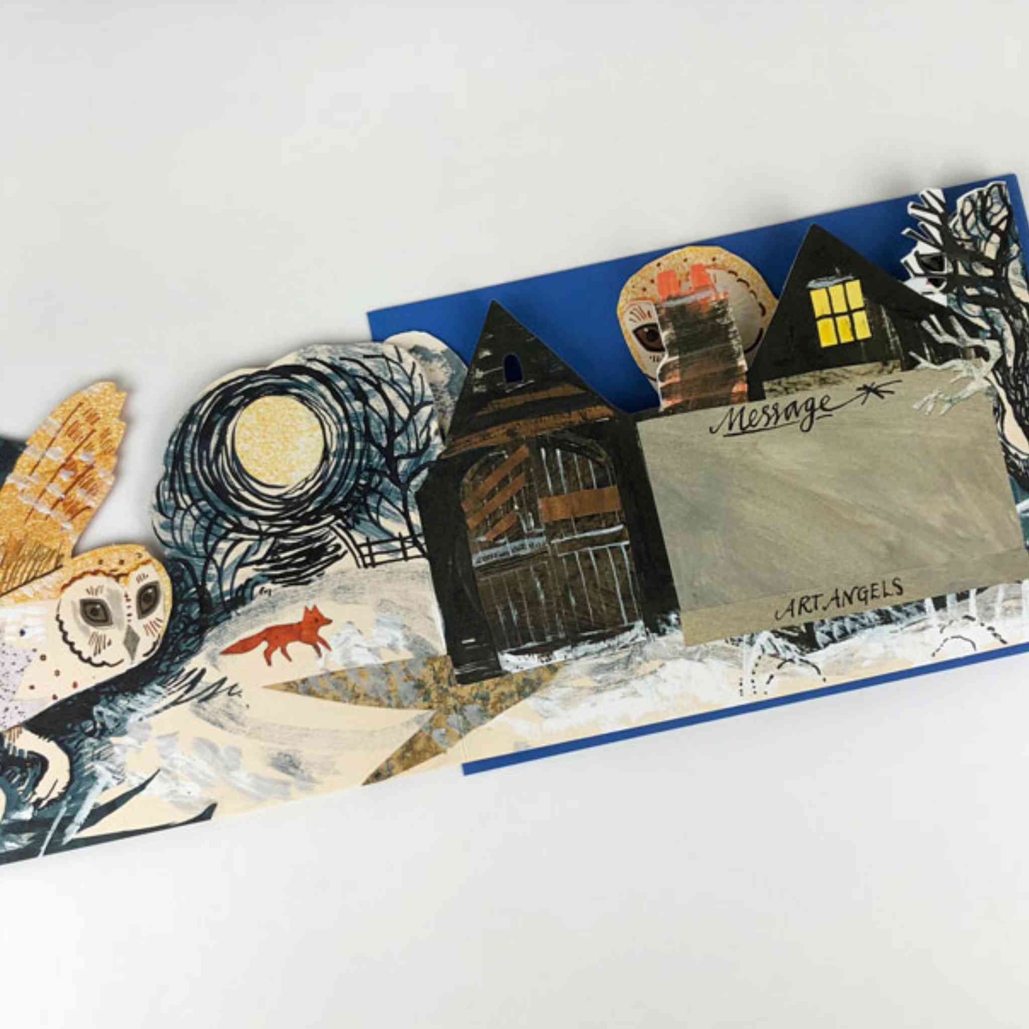 Silent Flight | Die-Cut Card