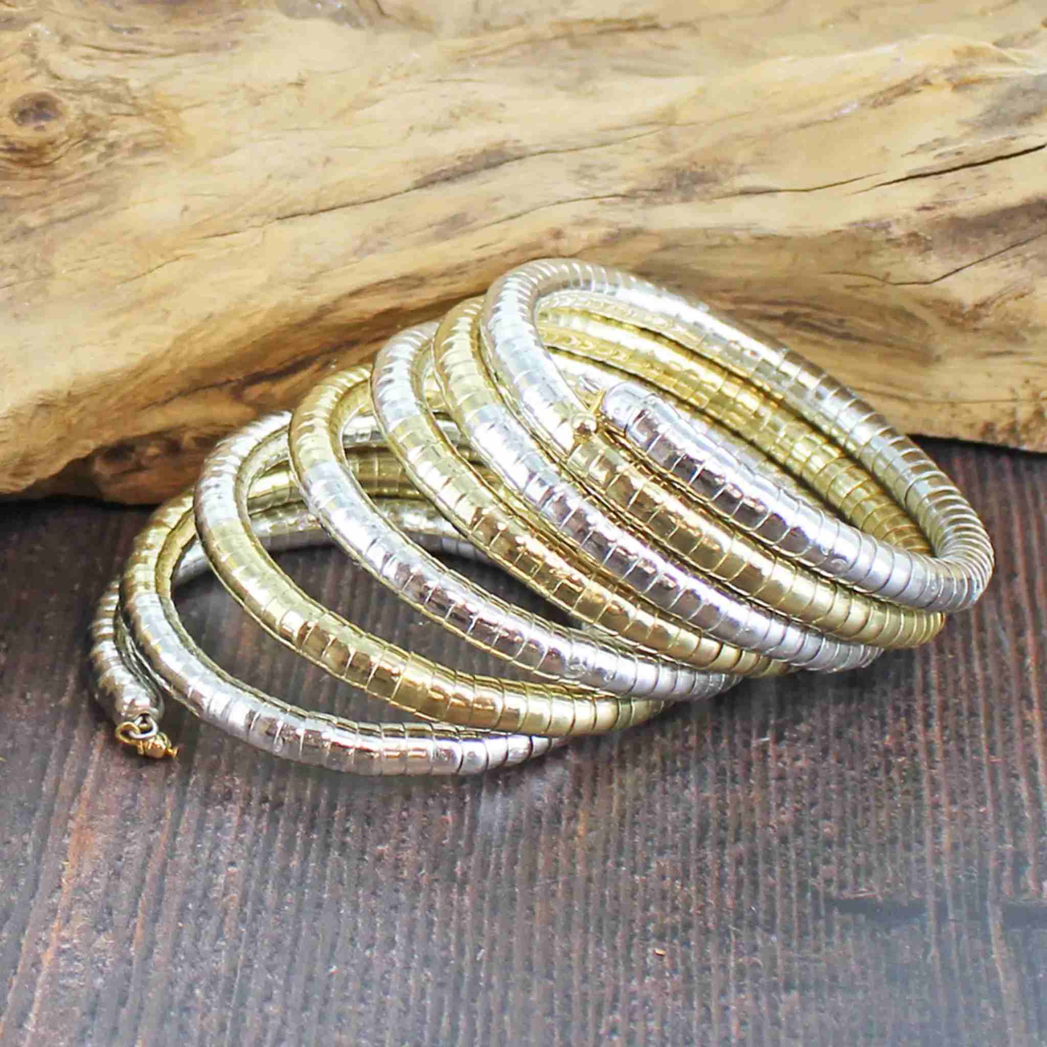 Spiral Snake Cuff