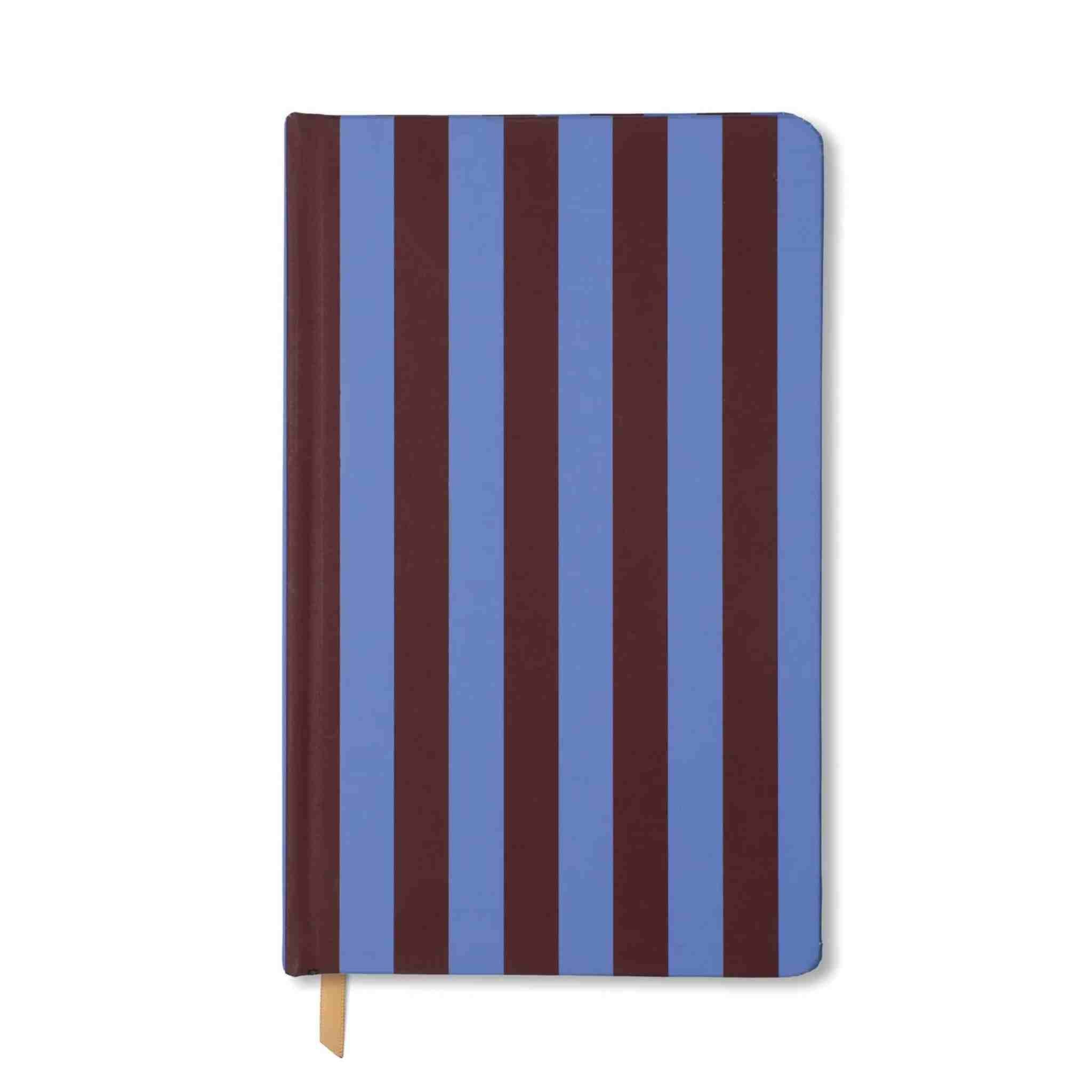 Soft Touch Journal | Purple + Nutmeg Stripe