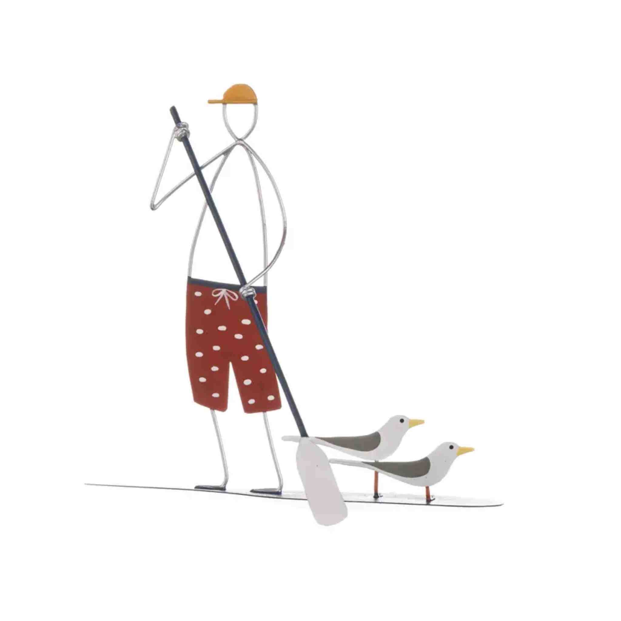 Sup in Shorts Standing Decoration