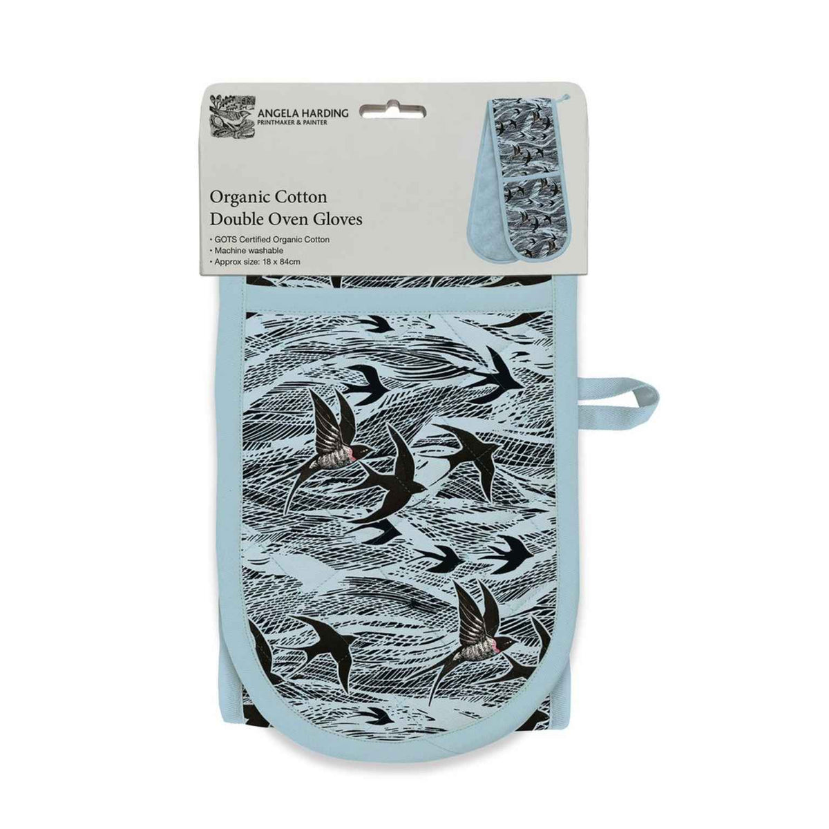 Swallow & Sea Double Oven Gloves