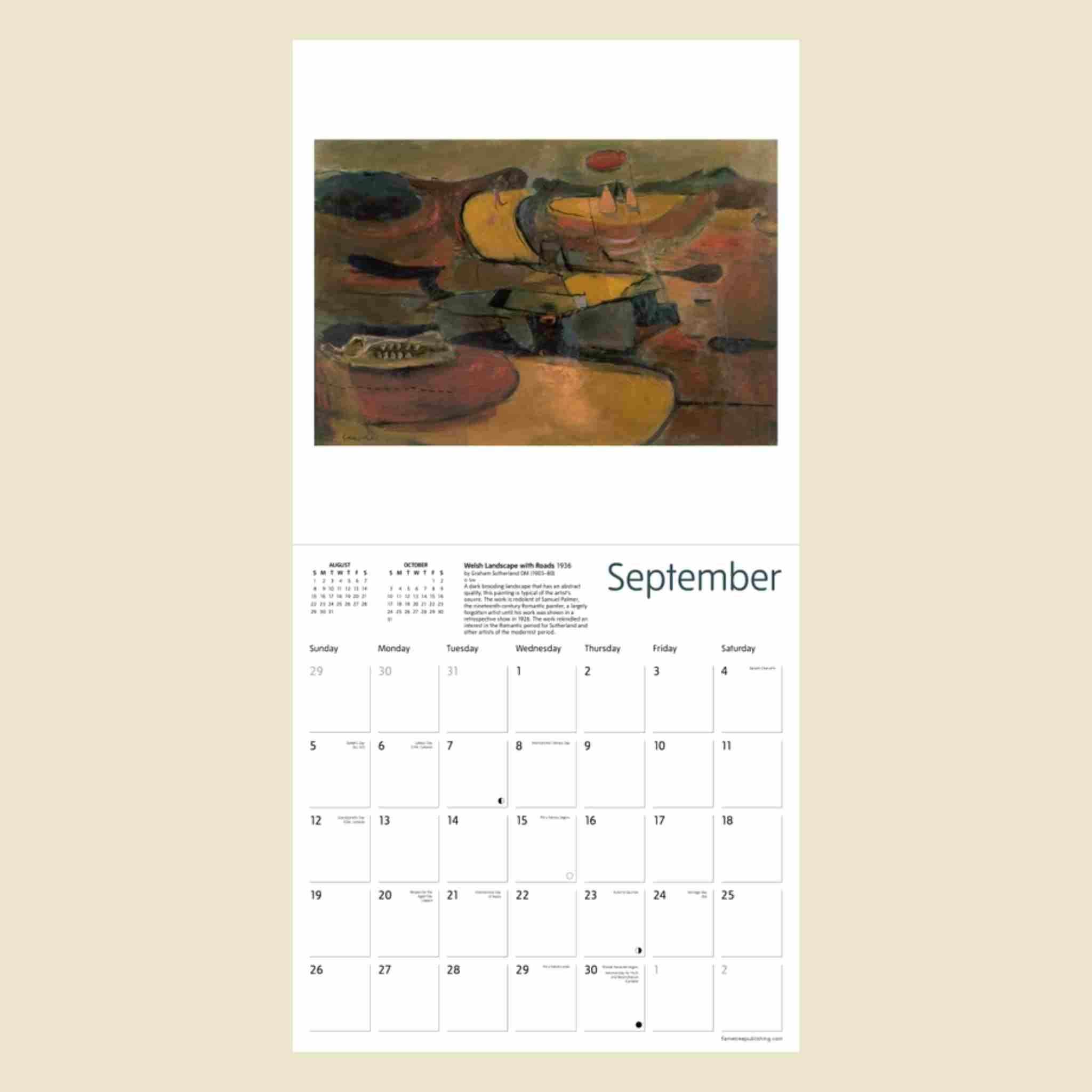 Tate: British Landscapes | Wall Calendar 2027