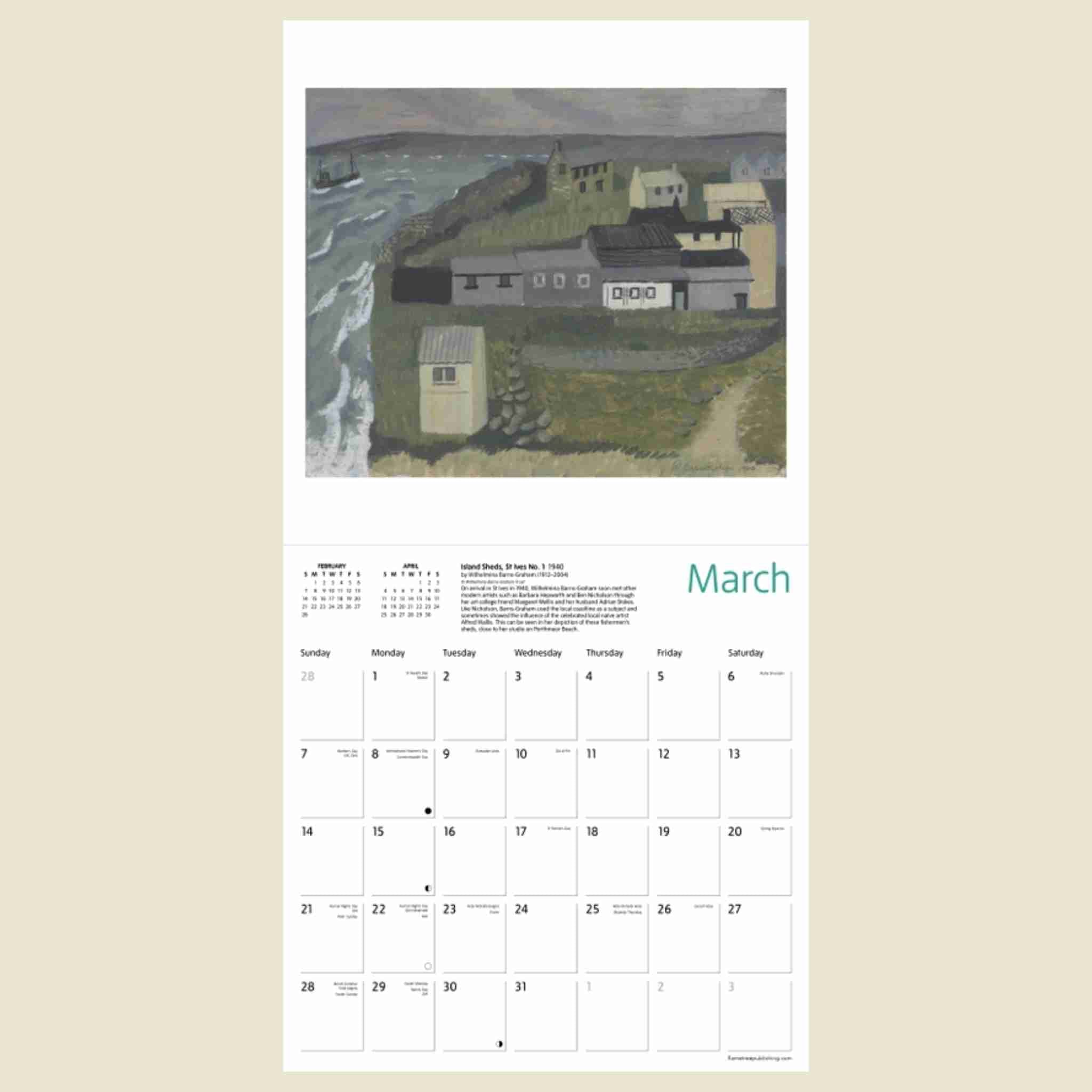 Tate: St Ives Artists | Wall Calendar 2027