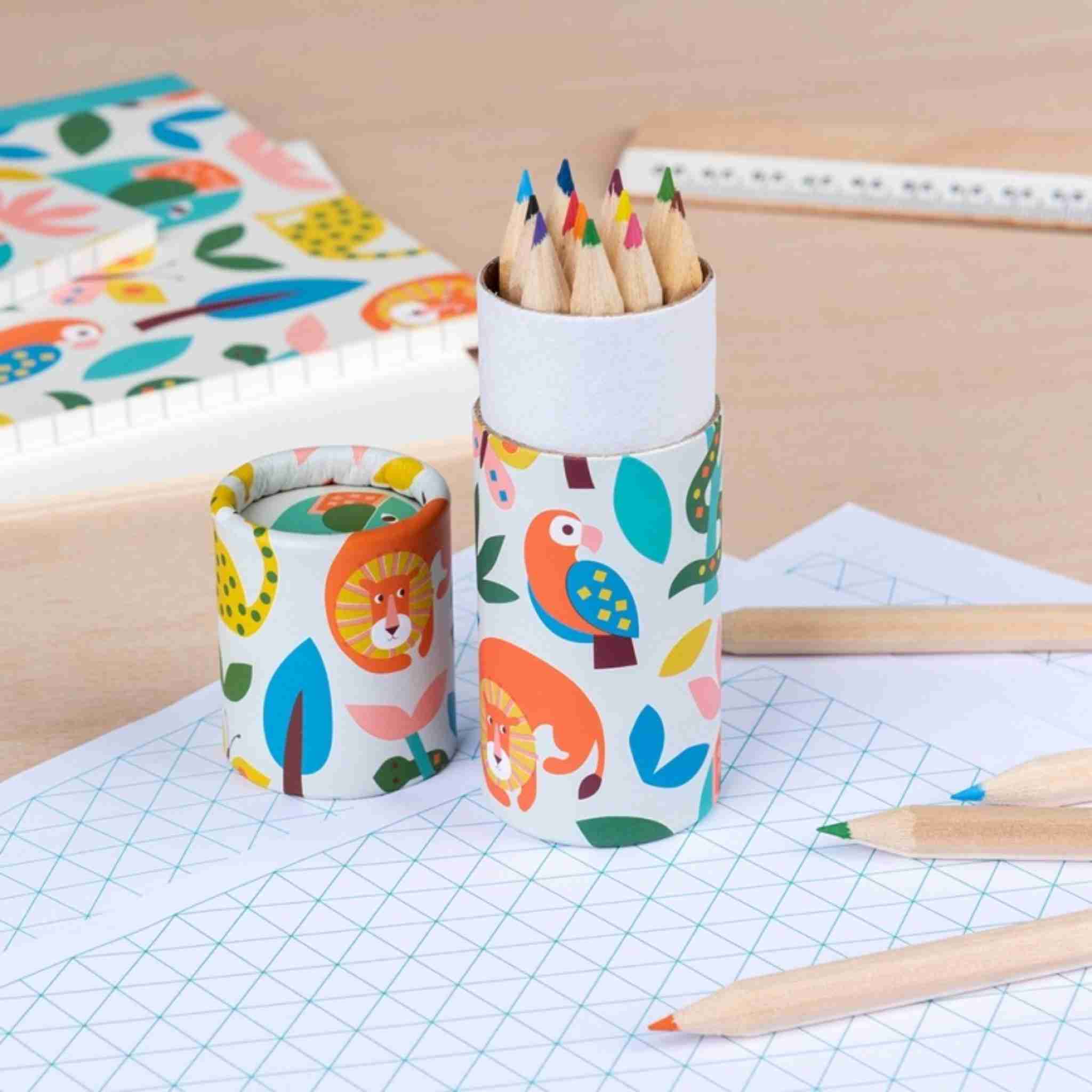 Tube of Colouring Pencils | Wild Wonders