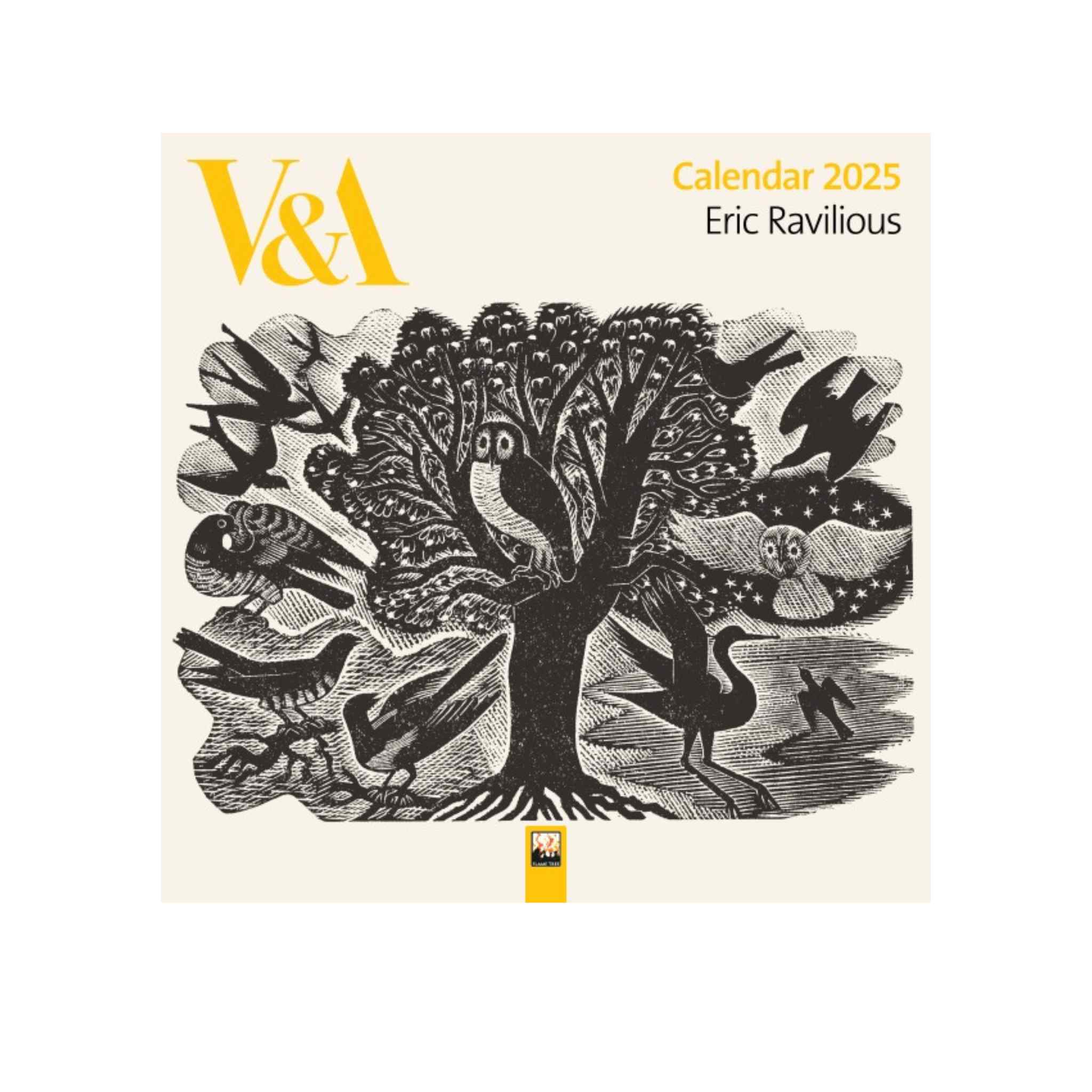 V&A Eric Ravilious Wall Calendar 2025