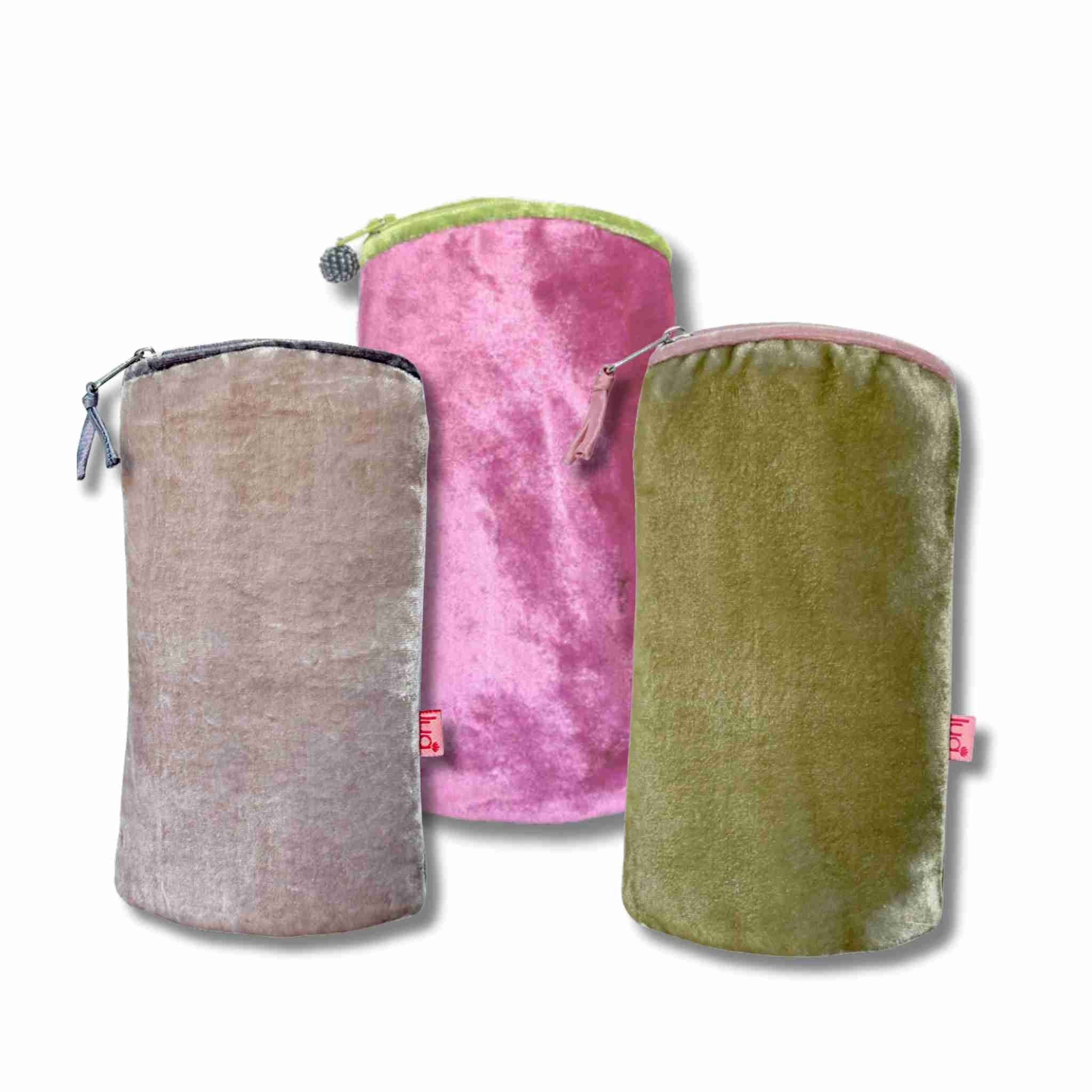 Velvet Glasses Purse
