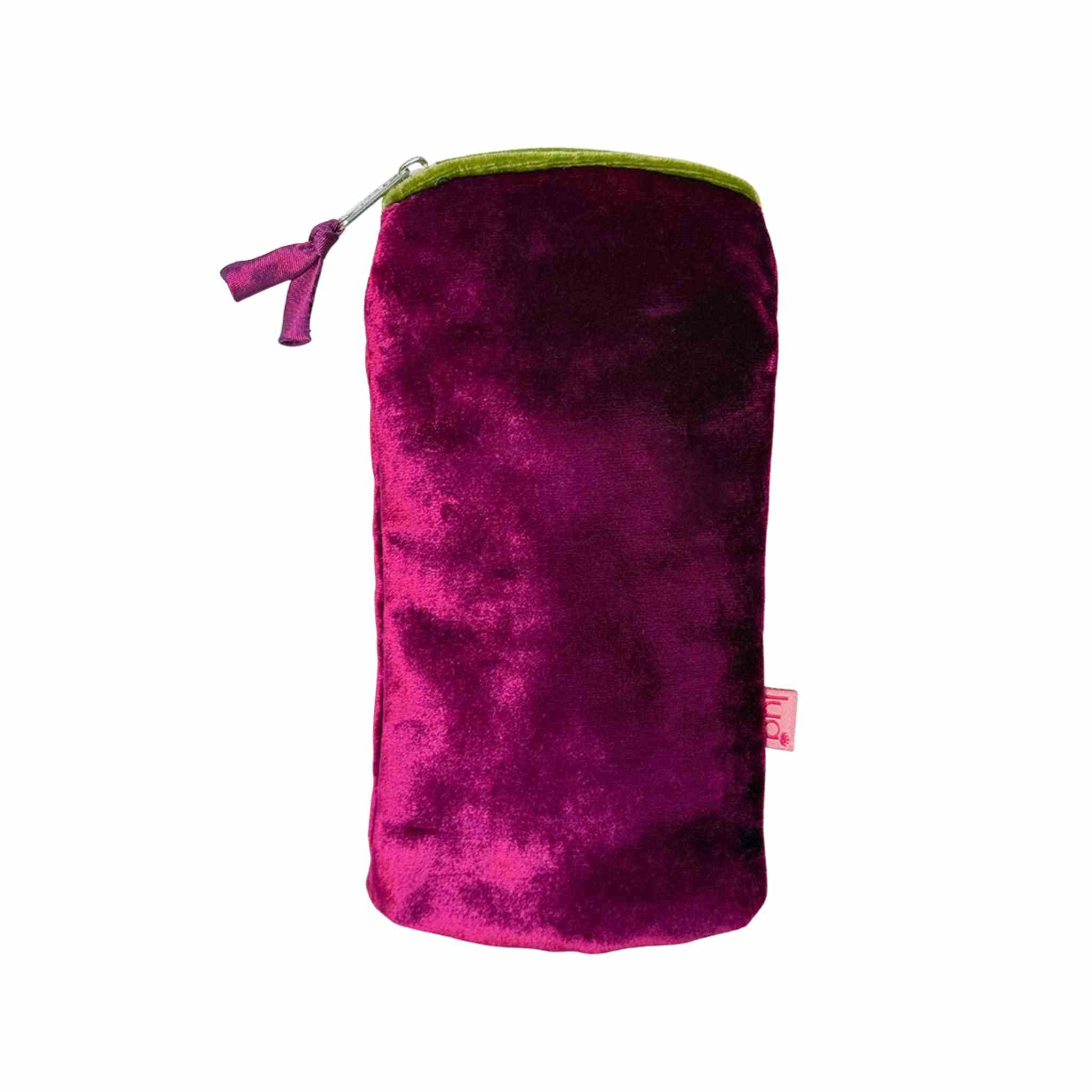 Velvet Glasses Purse