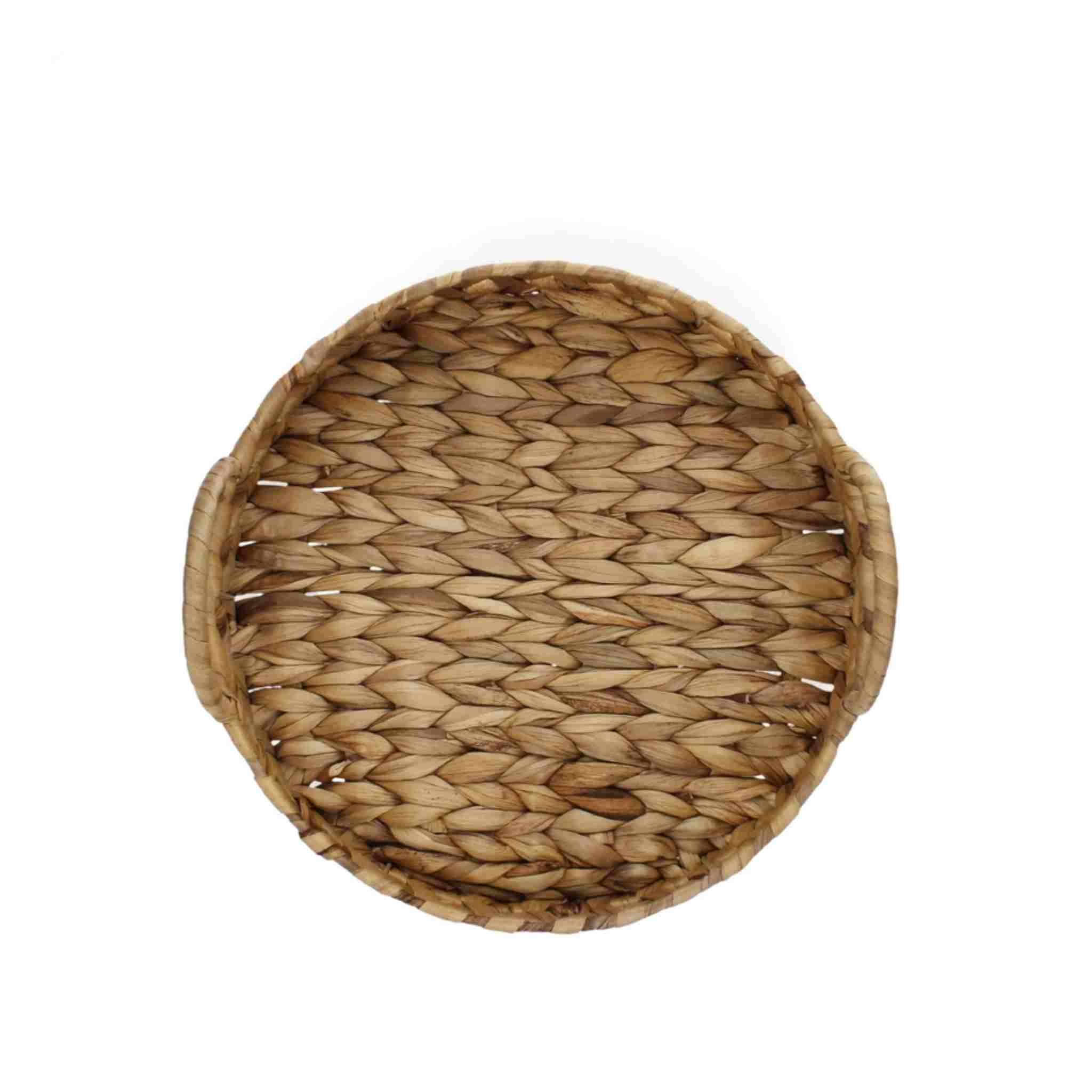 Water Hyacinth Tray w Handles