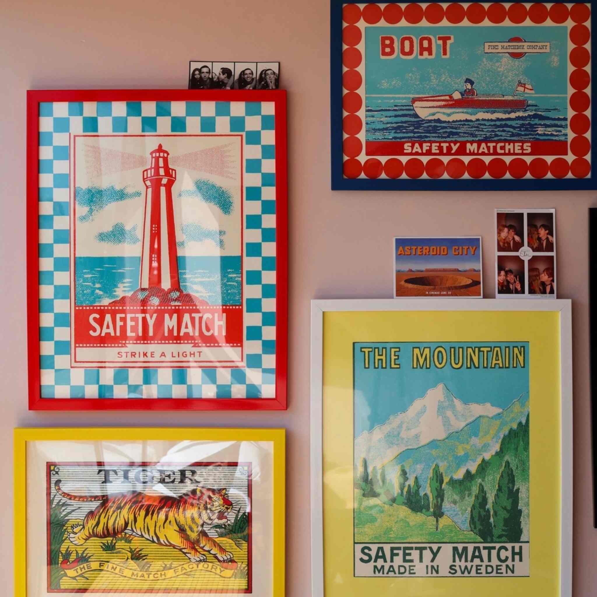 Lighthouse Matchbox Print | 40x50 cm