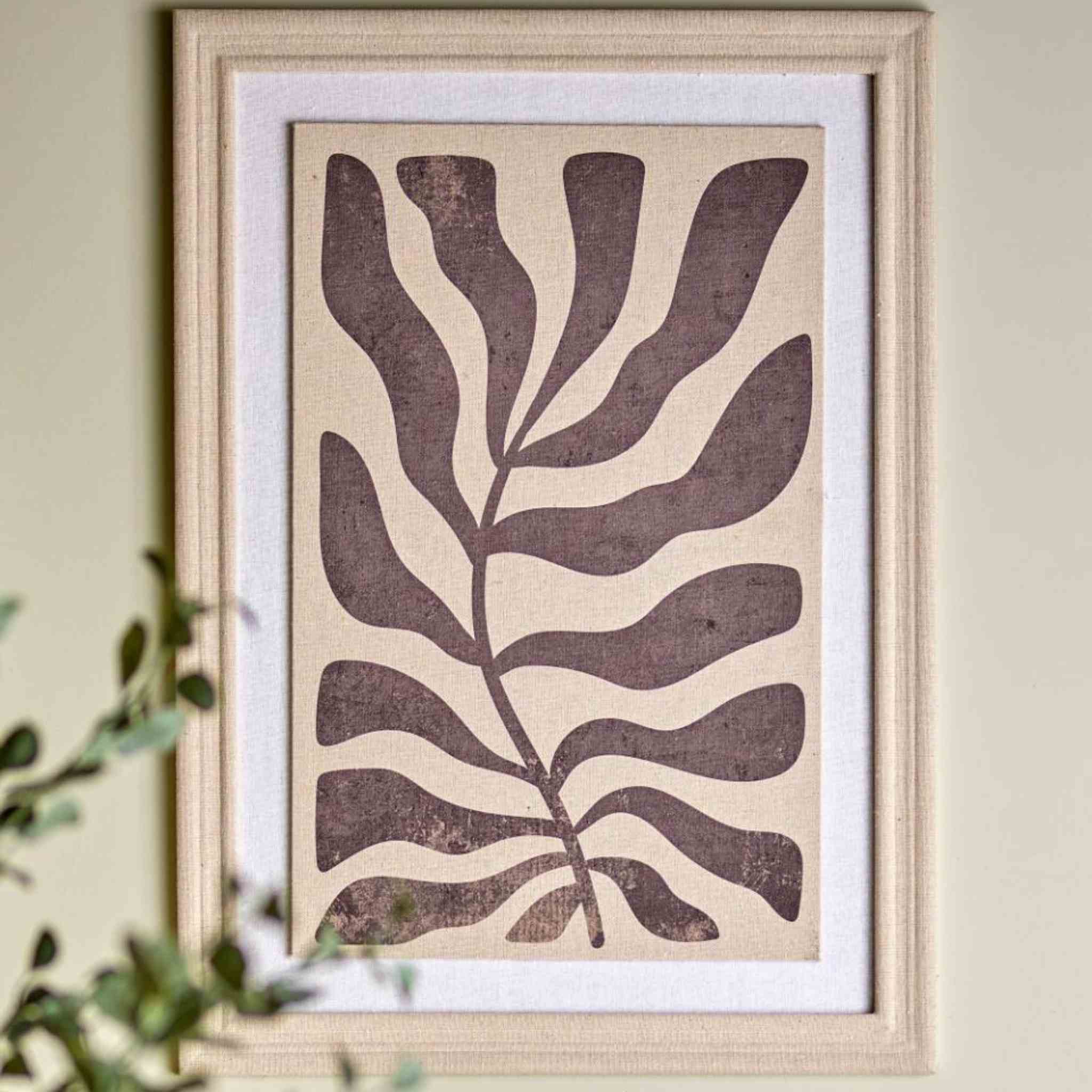 Leaf Wall Decor | Nature, Cotton