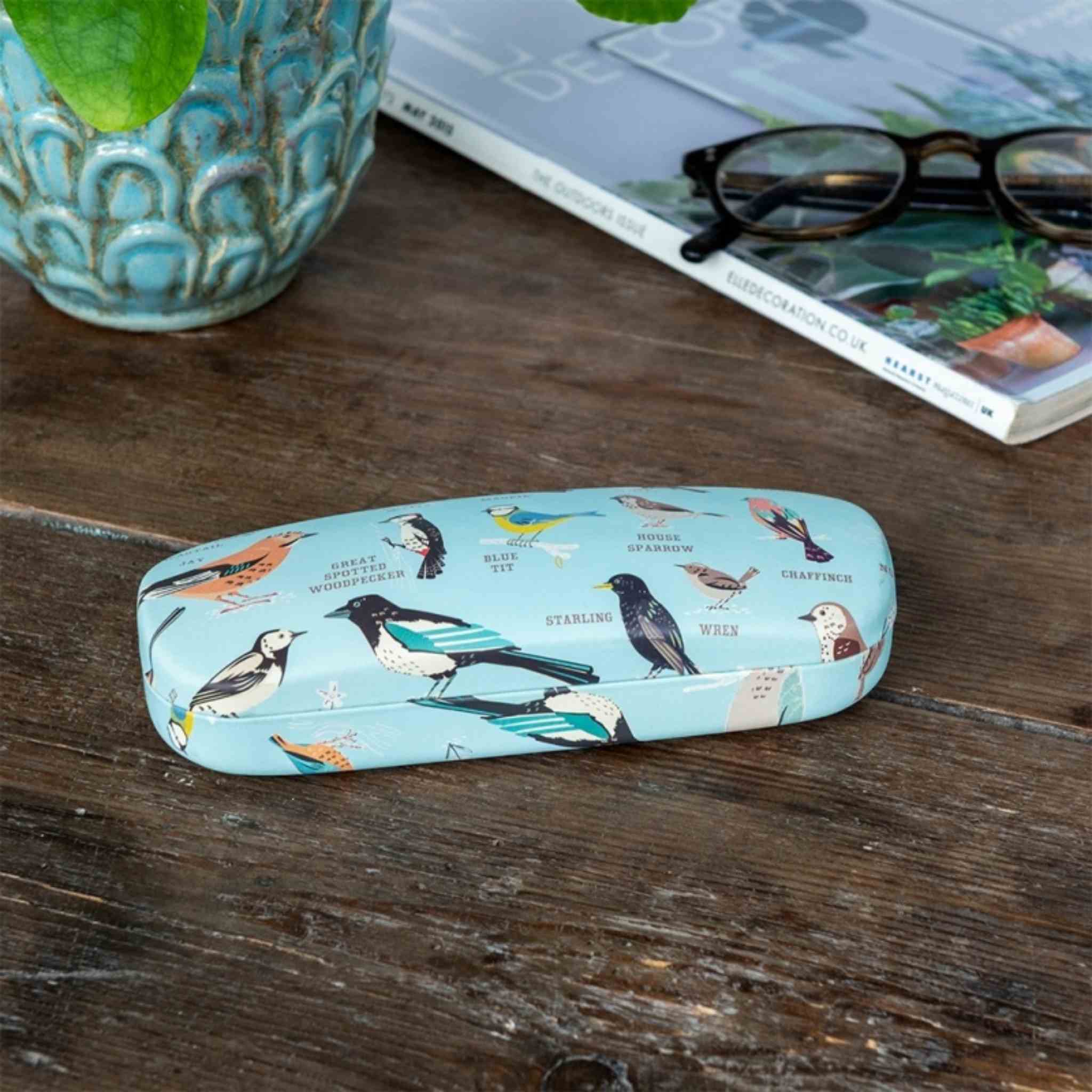Glasses Case & Cleaning Cloth | Garden Birds