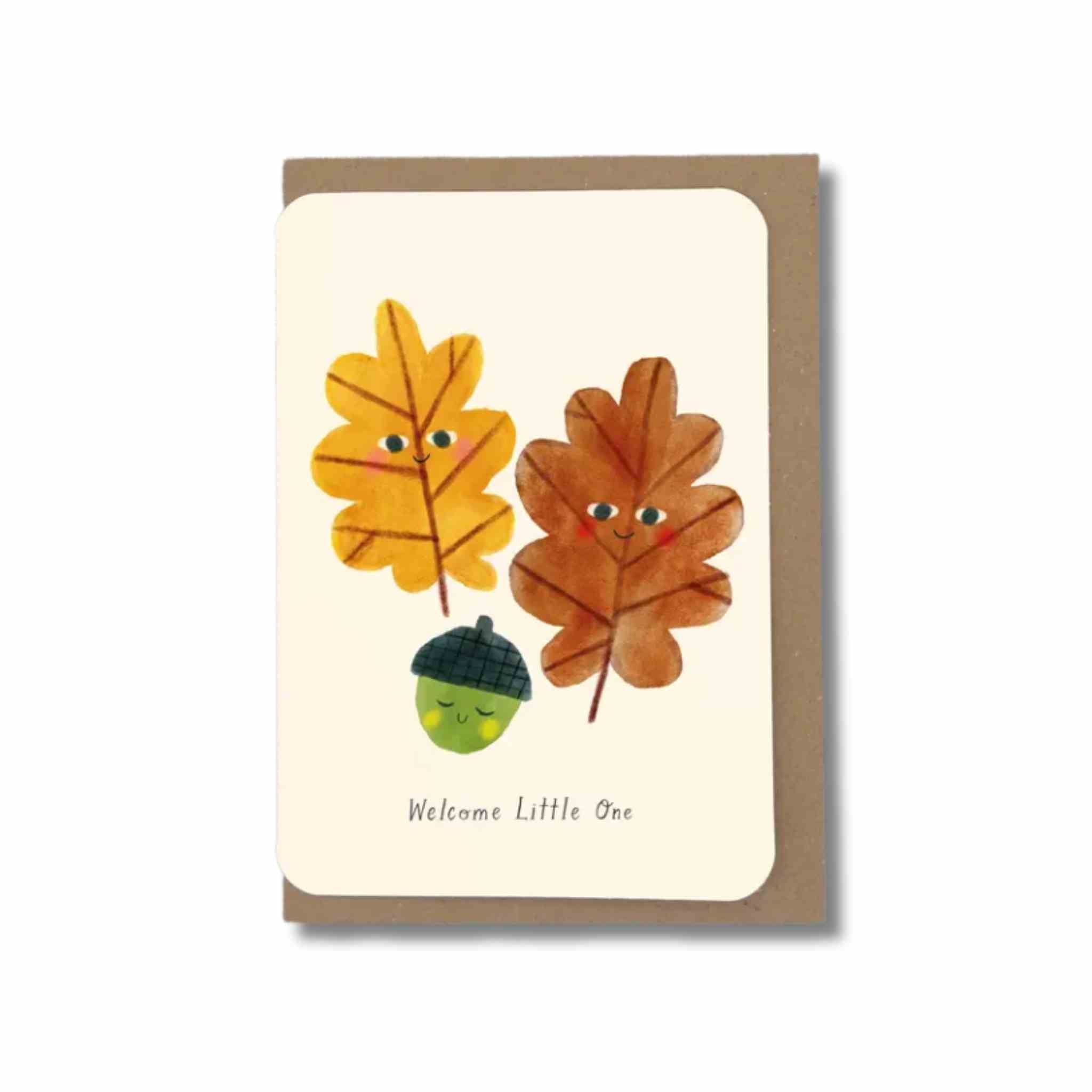 Welcome Little One Greetings Card