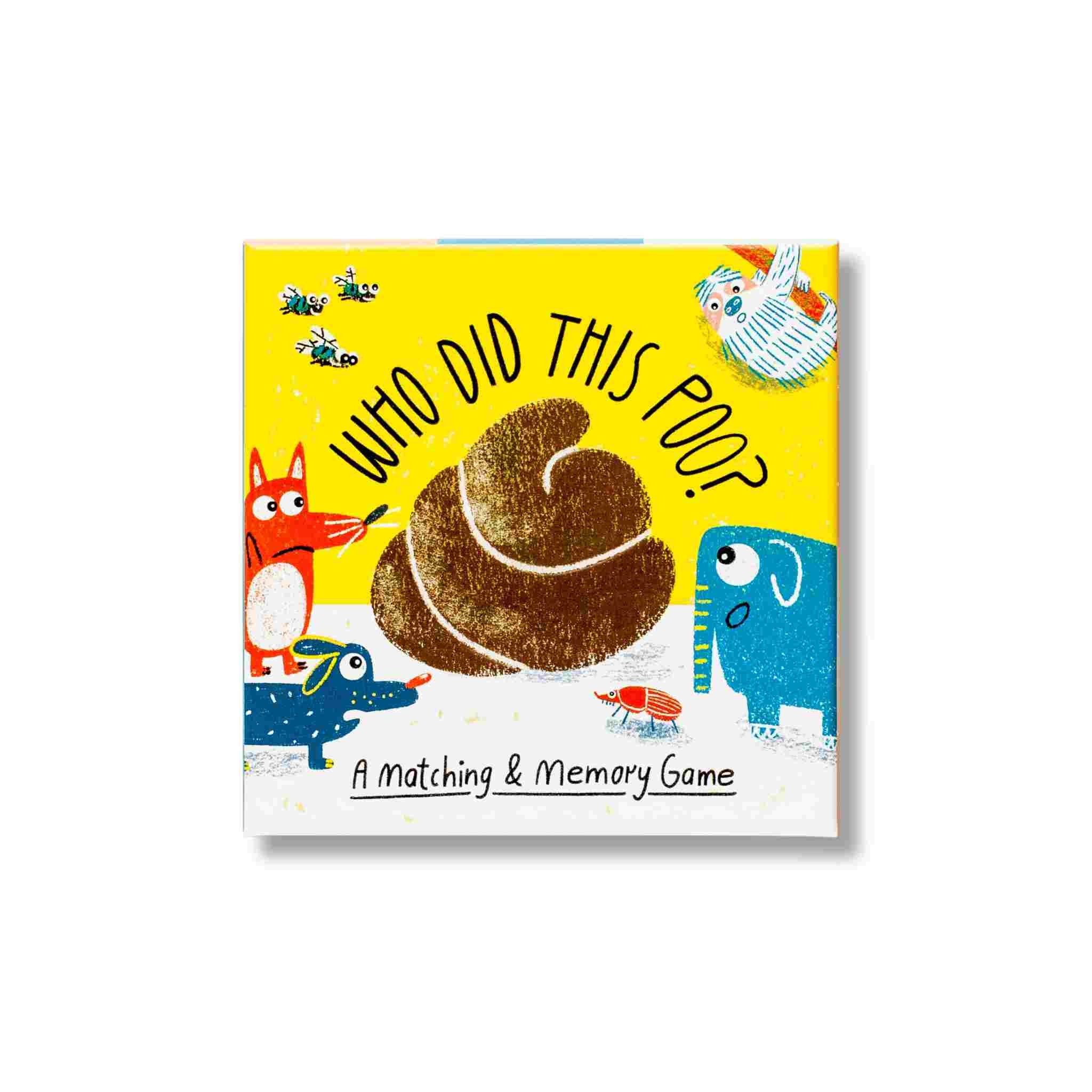 Who Did This Poo | Matching & Memory Game