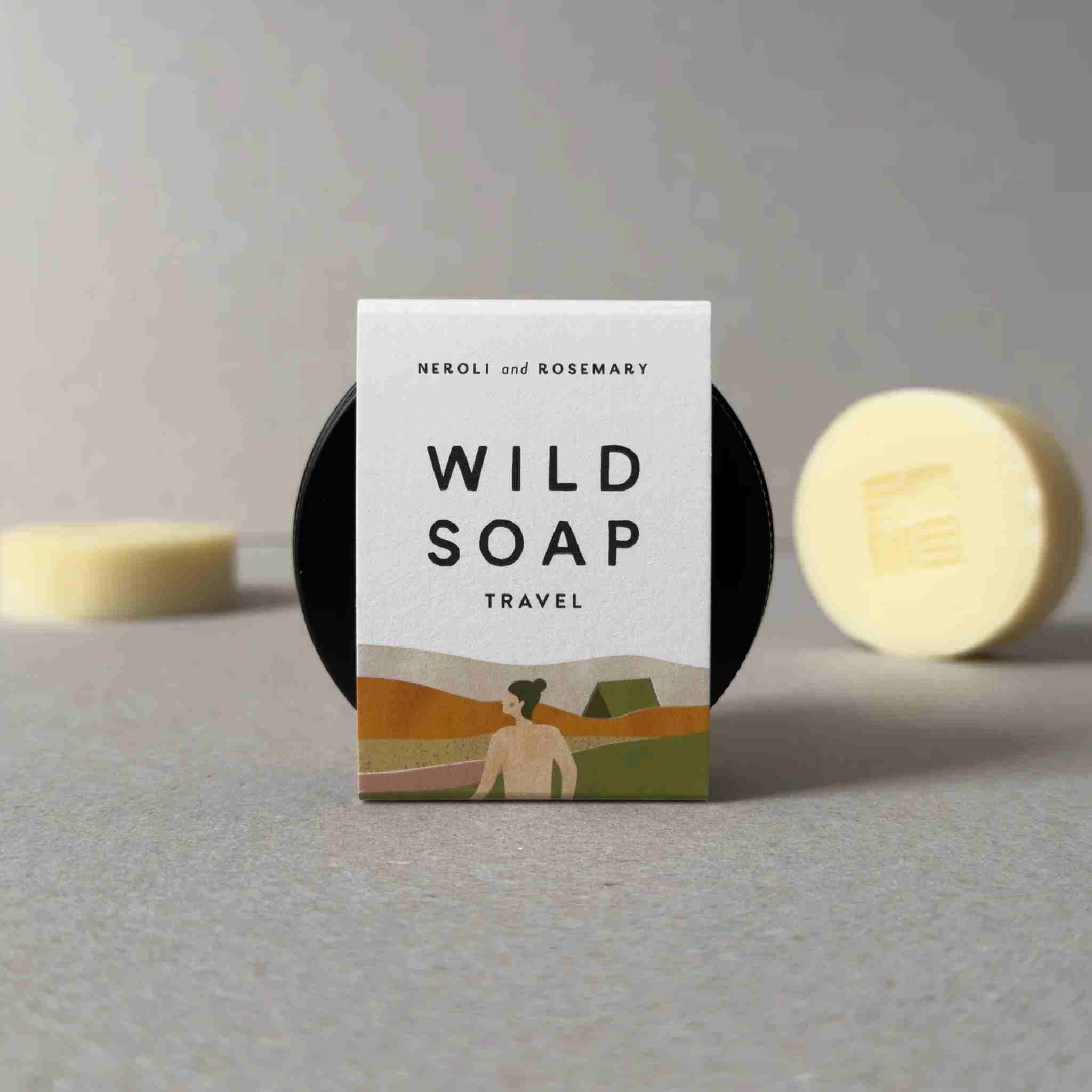 Wild Soap in Travel Tin