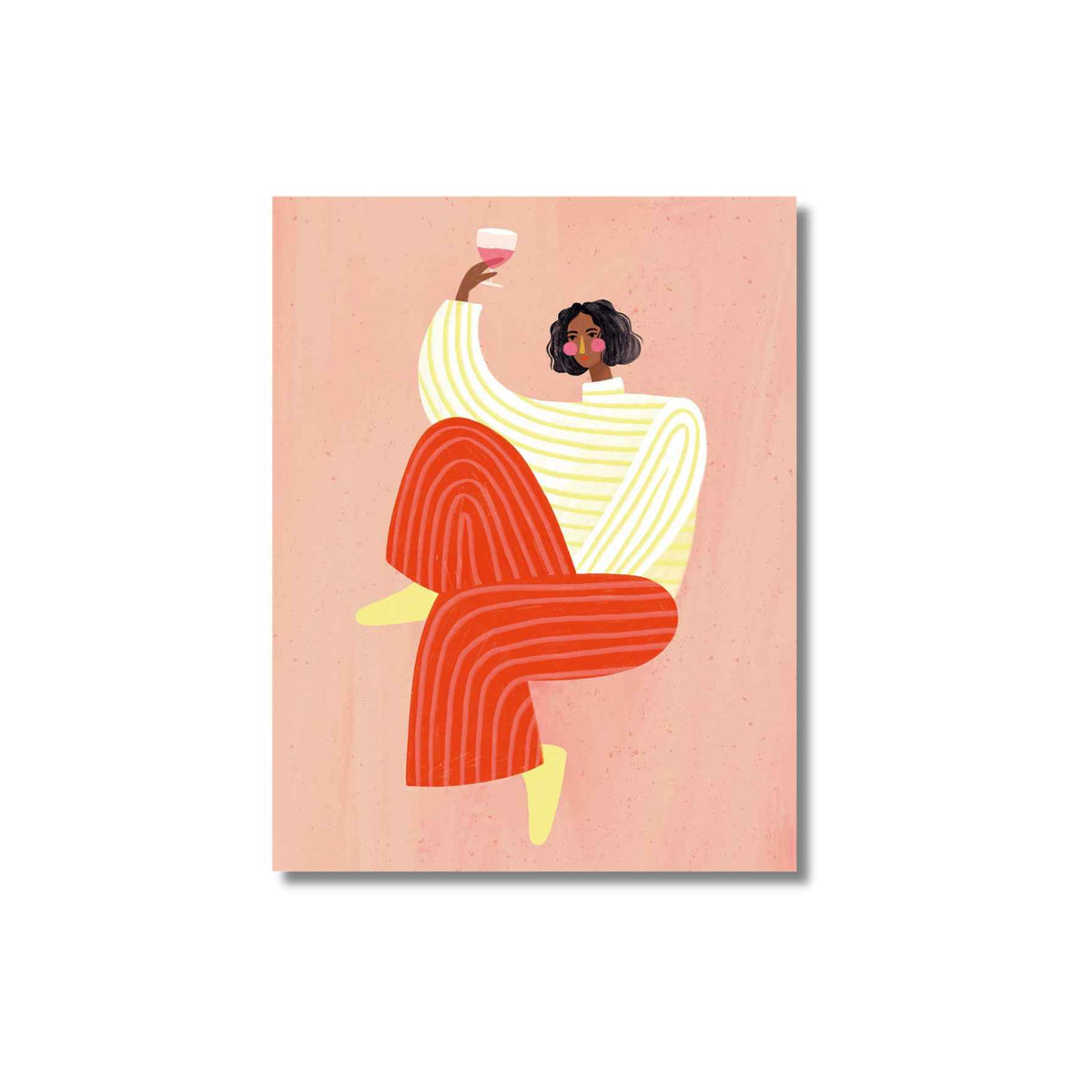 Wine Time Card