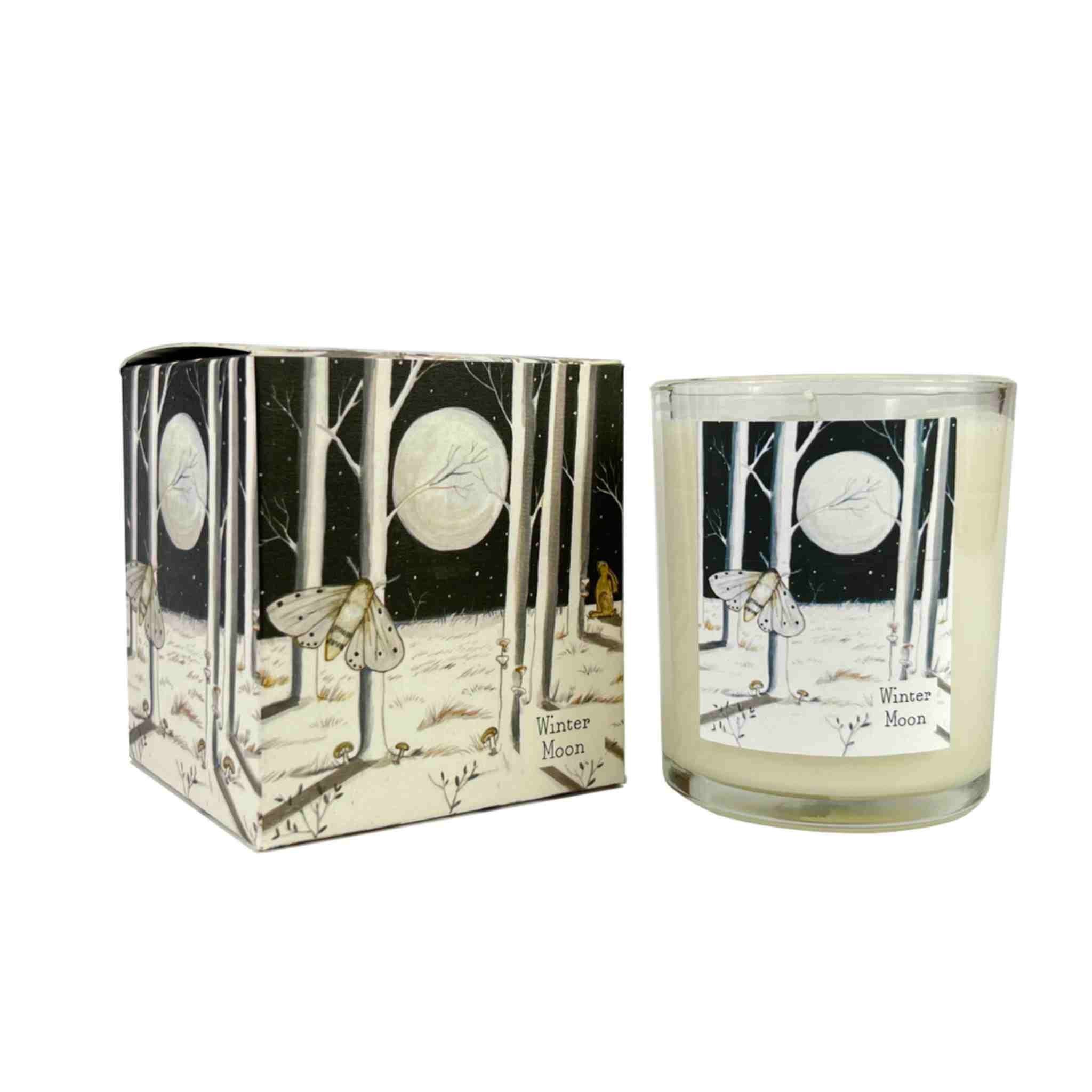 Winter Moon Scented Candle | Shiso, Frankincense & Vetiver