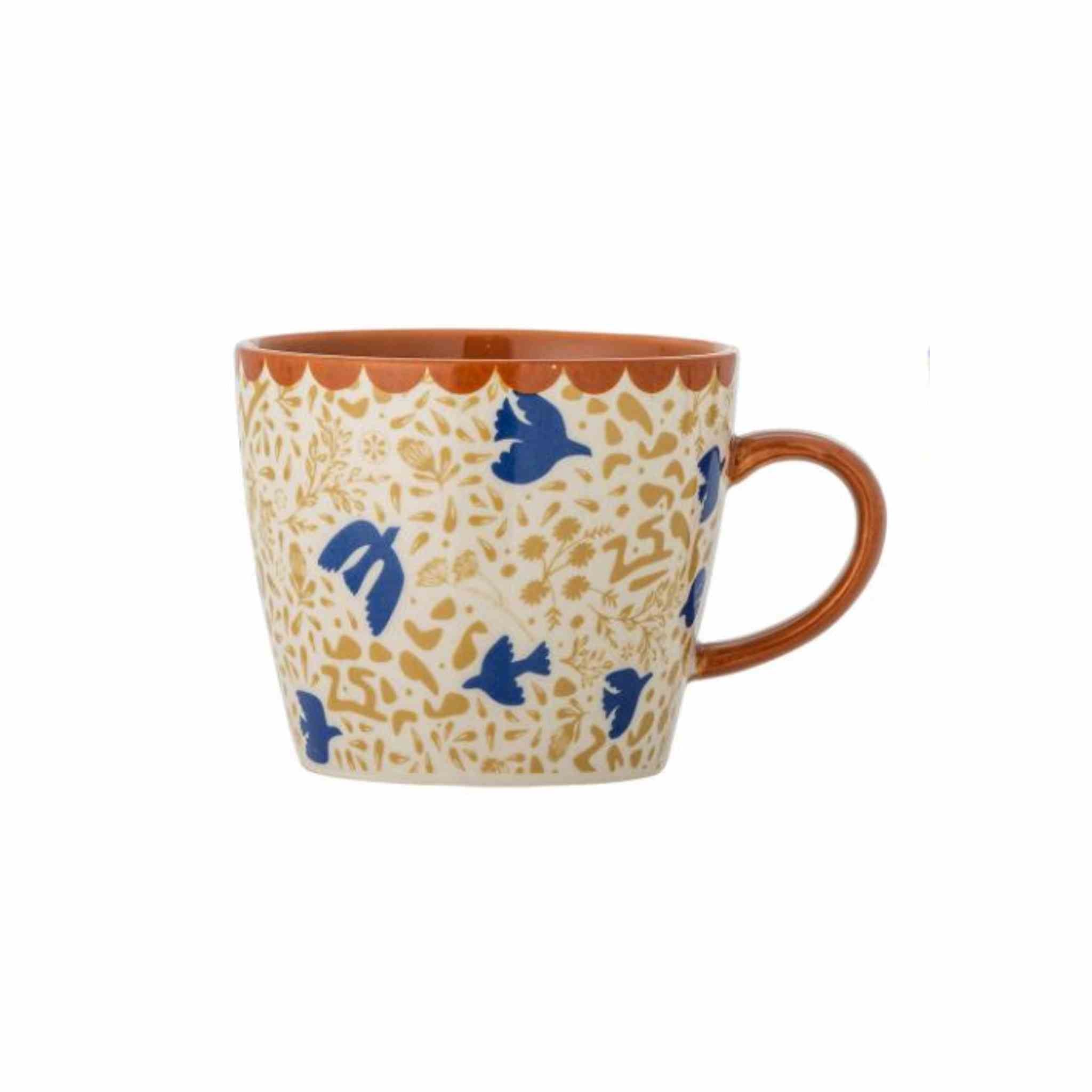 Bird Motif Mug