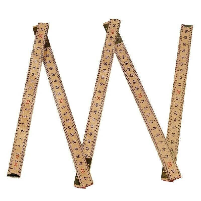 Folding Wooden Ruler