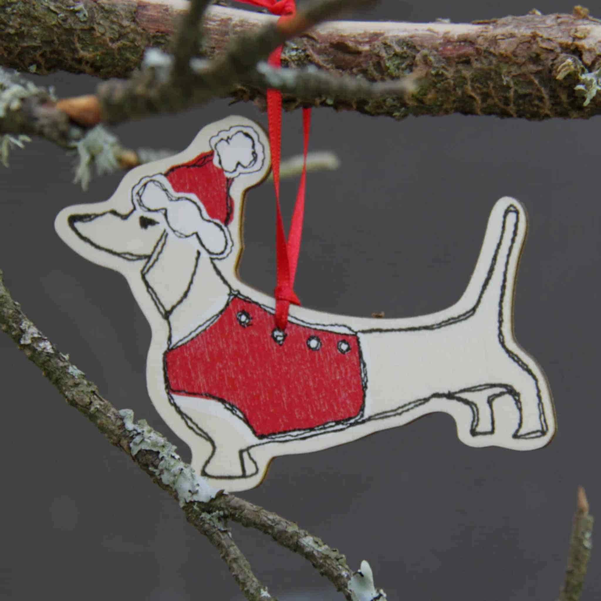 sausage dog decoration