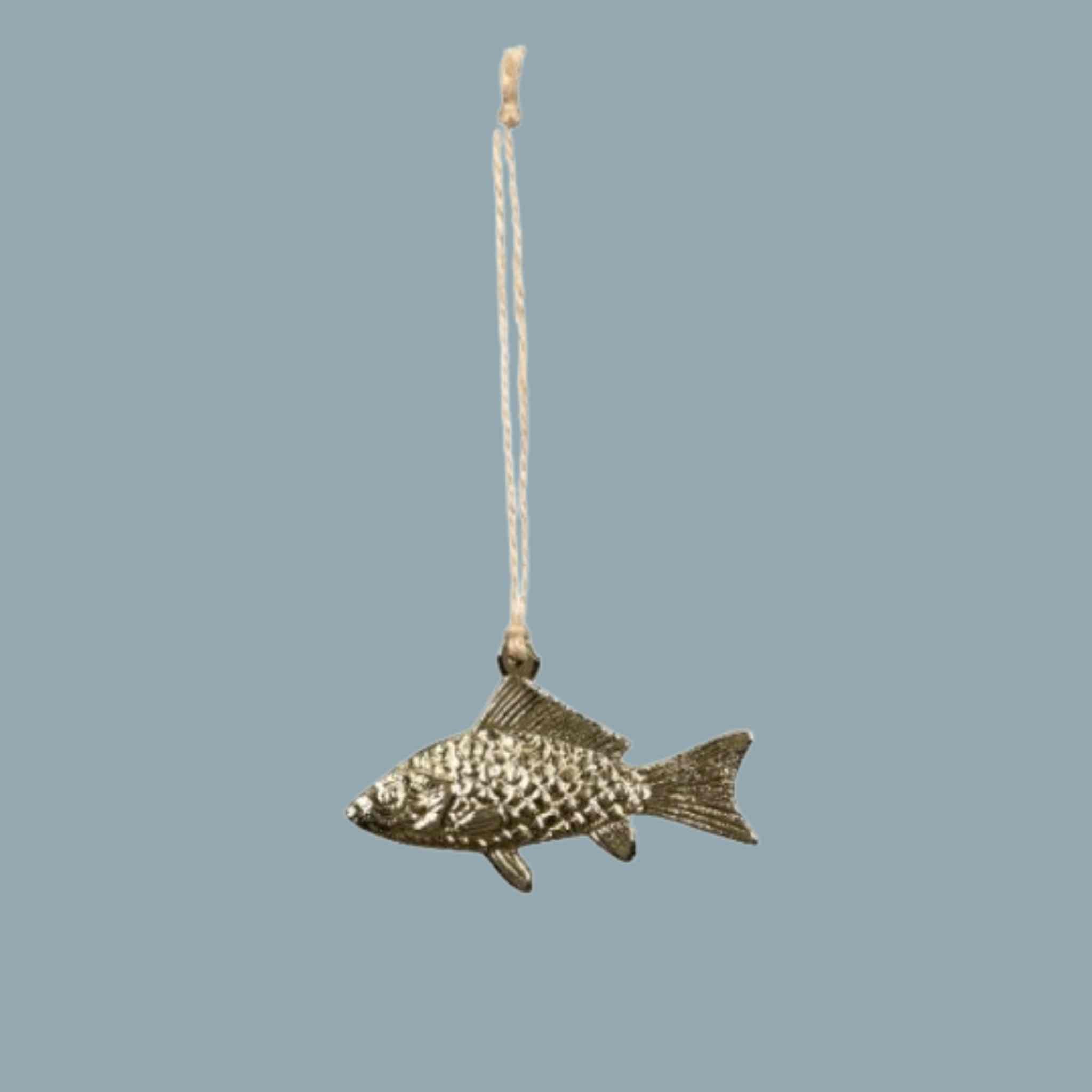 Gold Hanging Fish