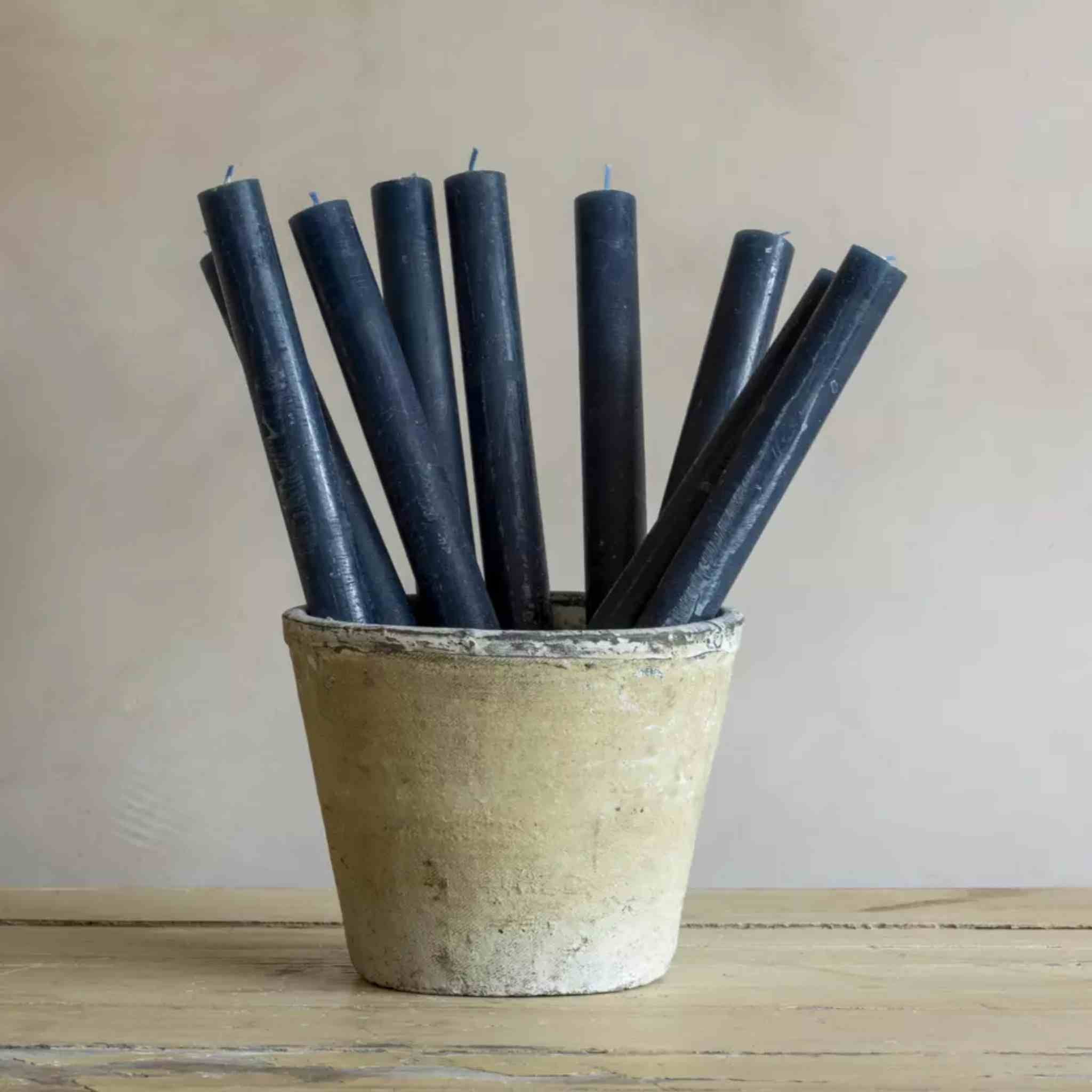 Rustic Dinner Candles | Set of 4