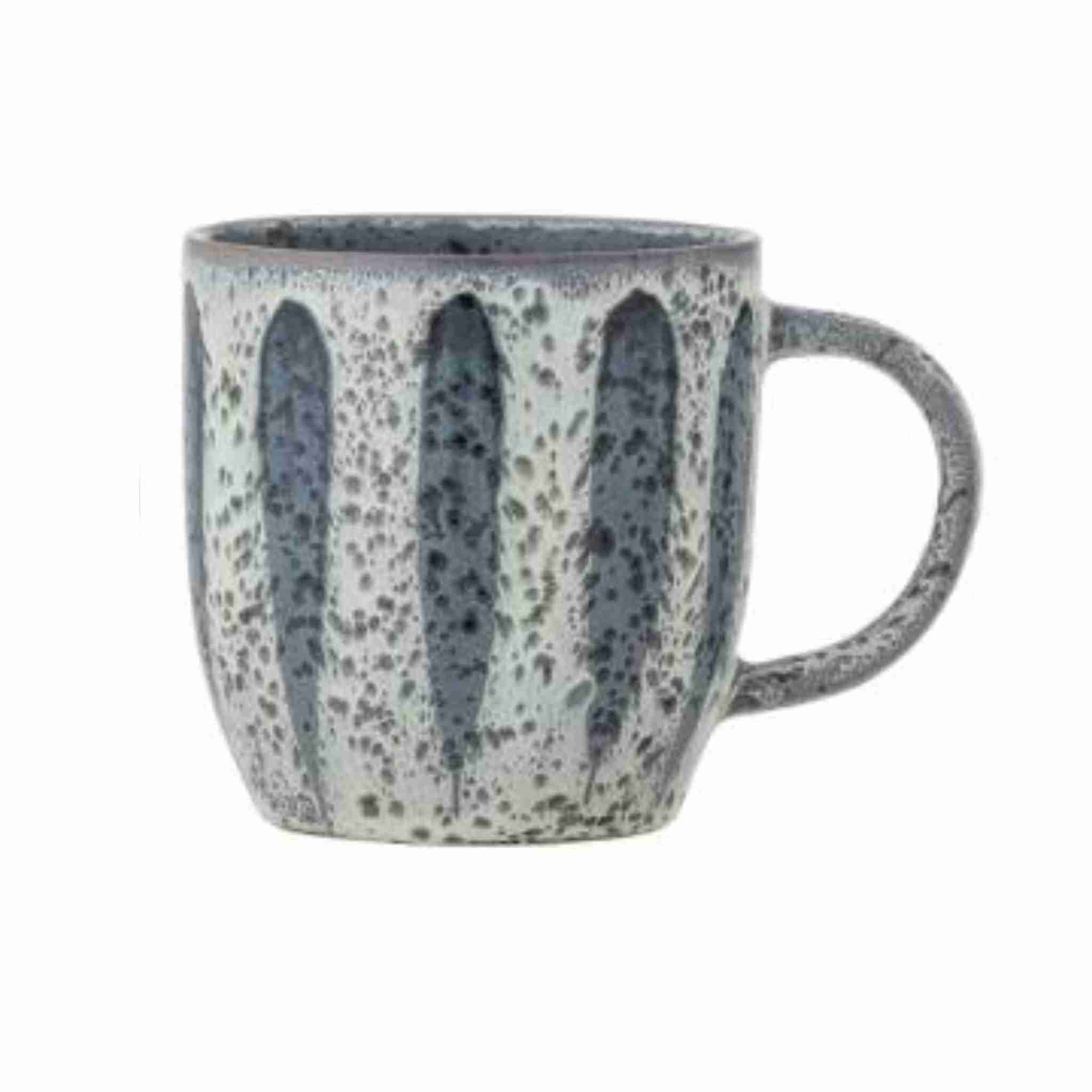 Ramie Grey Stoneware Mug