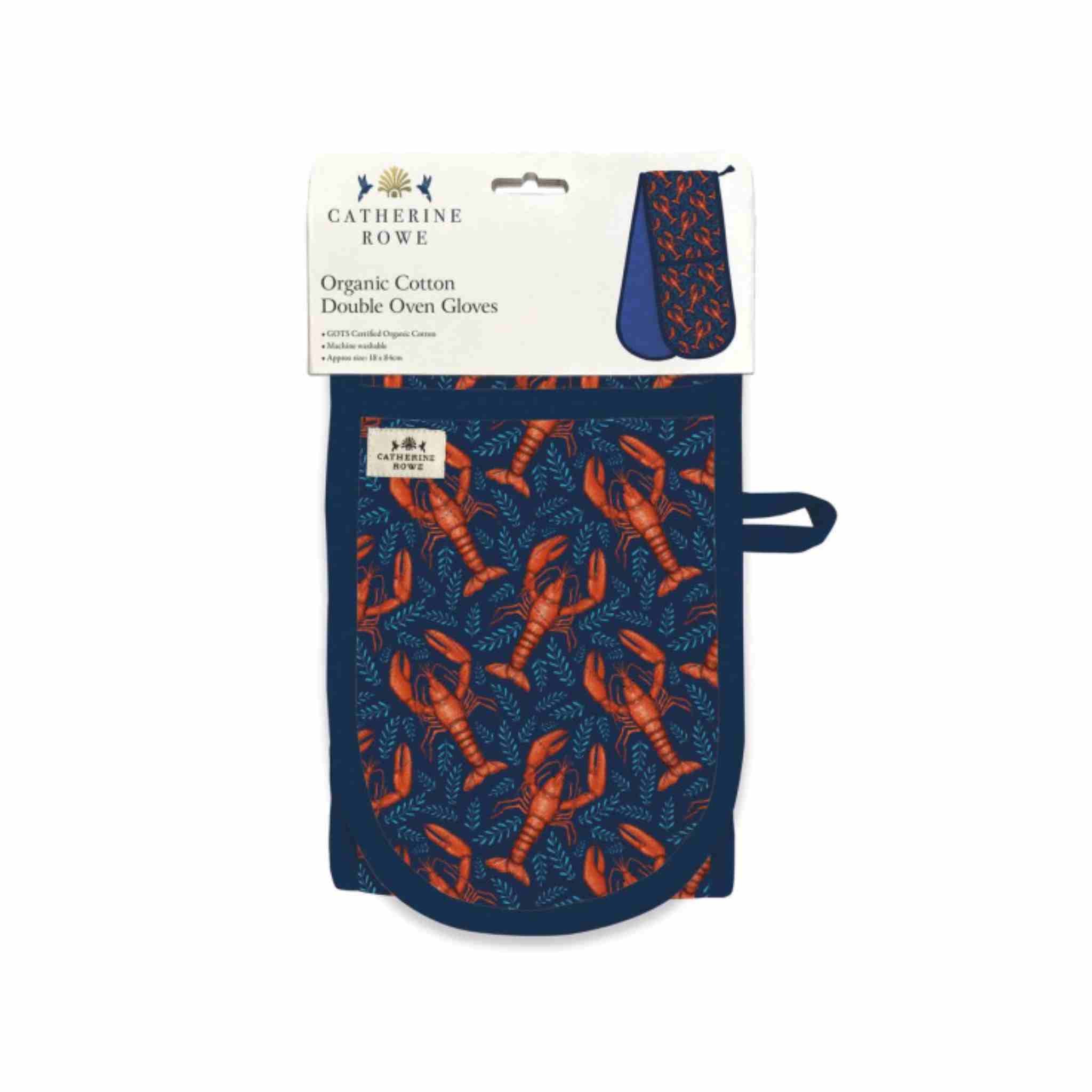 Lobster Double Oven Gloves