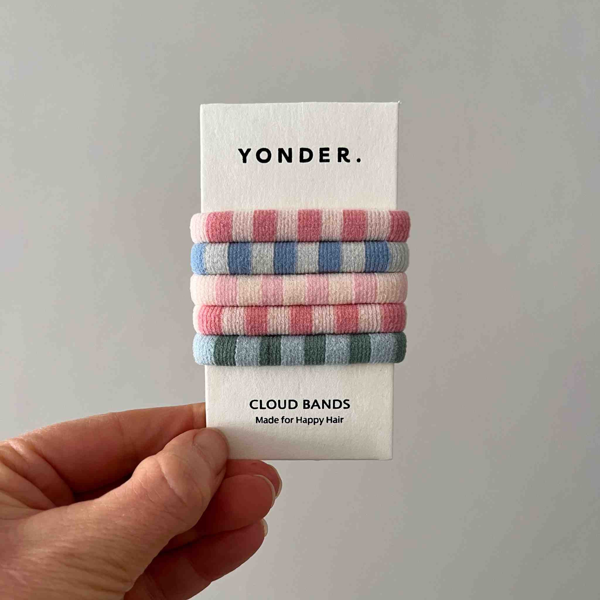 Cloud Hair Bands, Skinny | Pack of 5