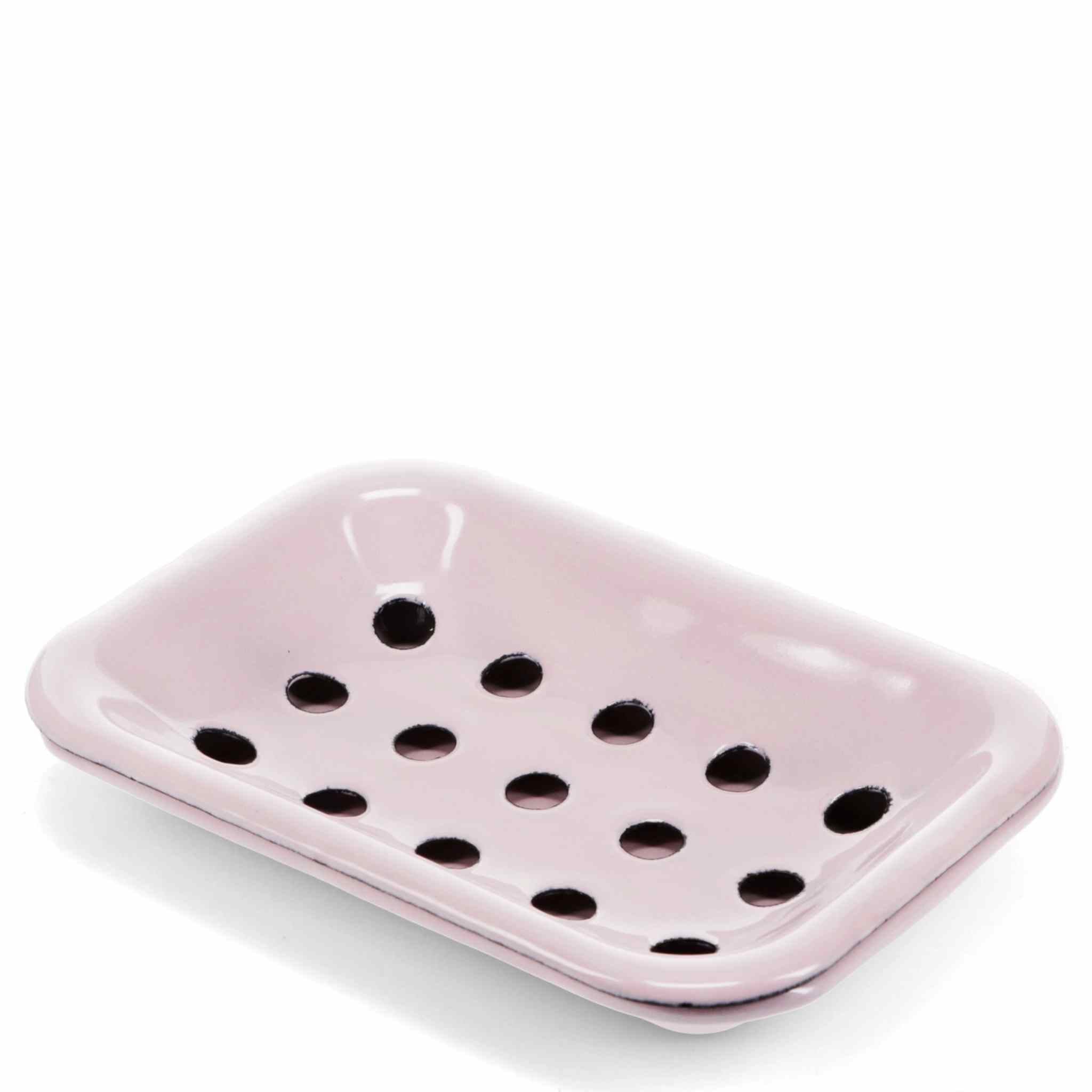 Two-Part Enamel Soap Dish