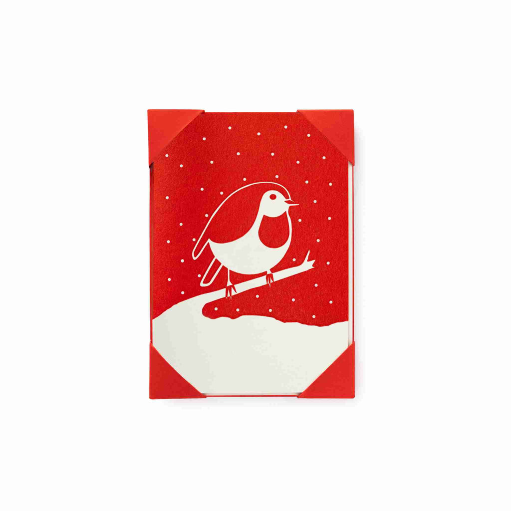 Red Robin | Letterpress Christmas Cards