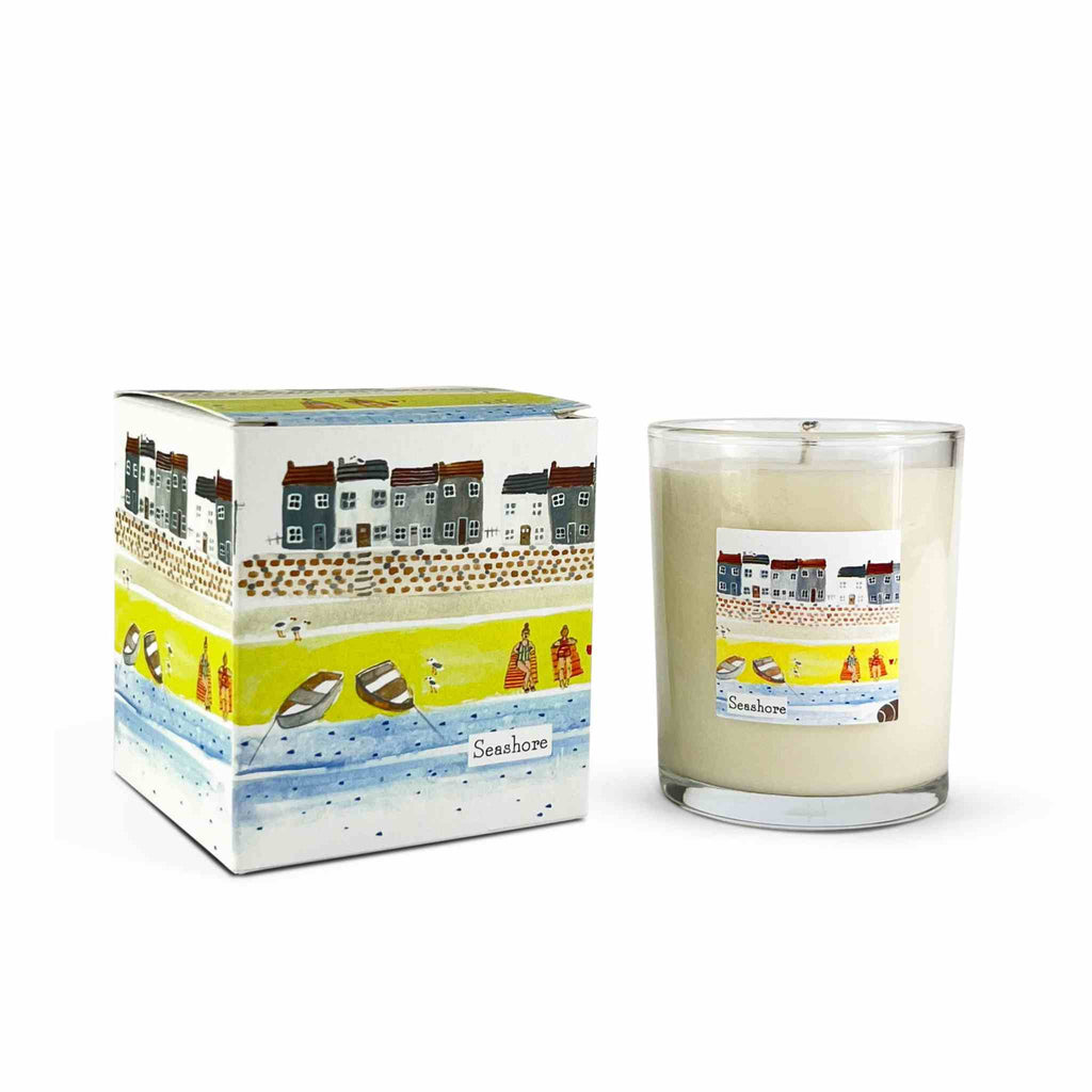 seashore scented candle 