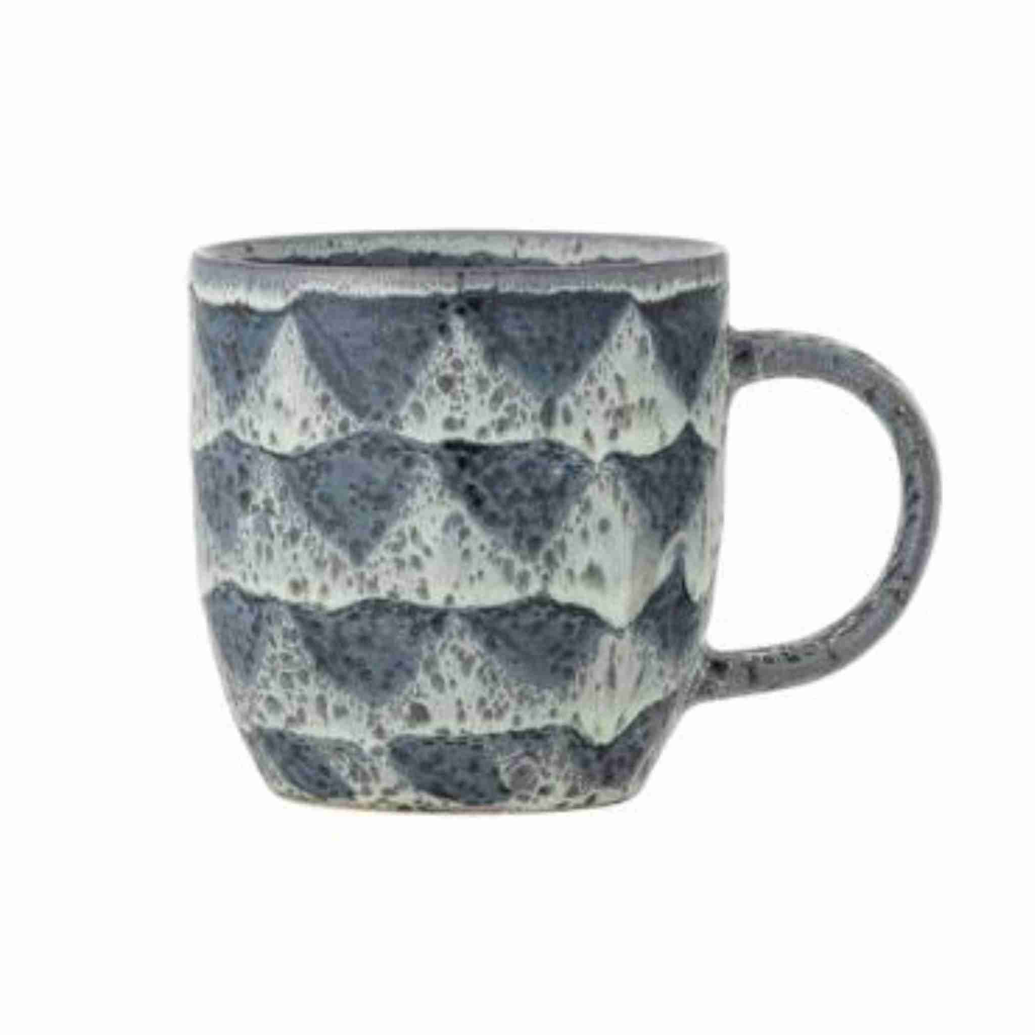Ramie Grey Stoneware Mug