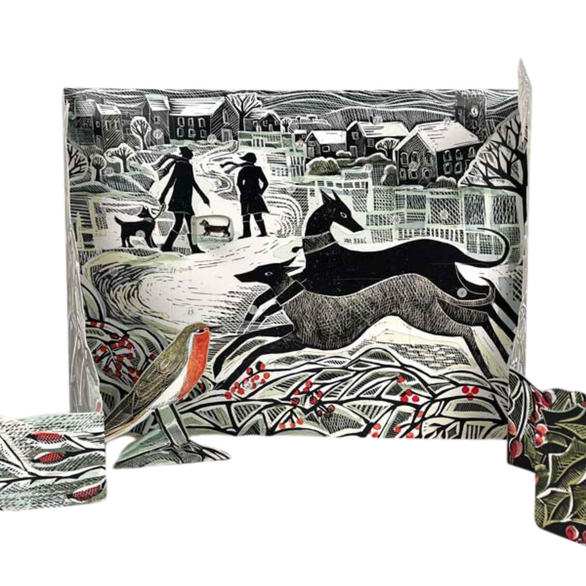 whippet wonderland dvent calendar