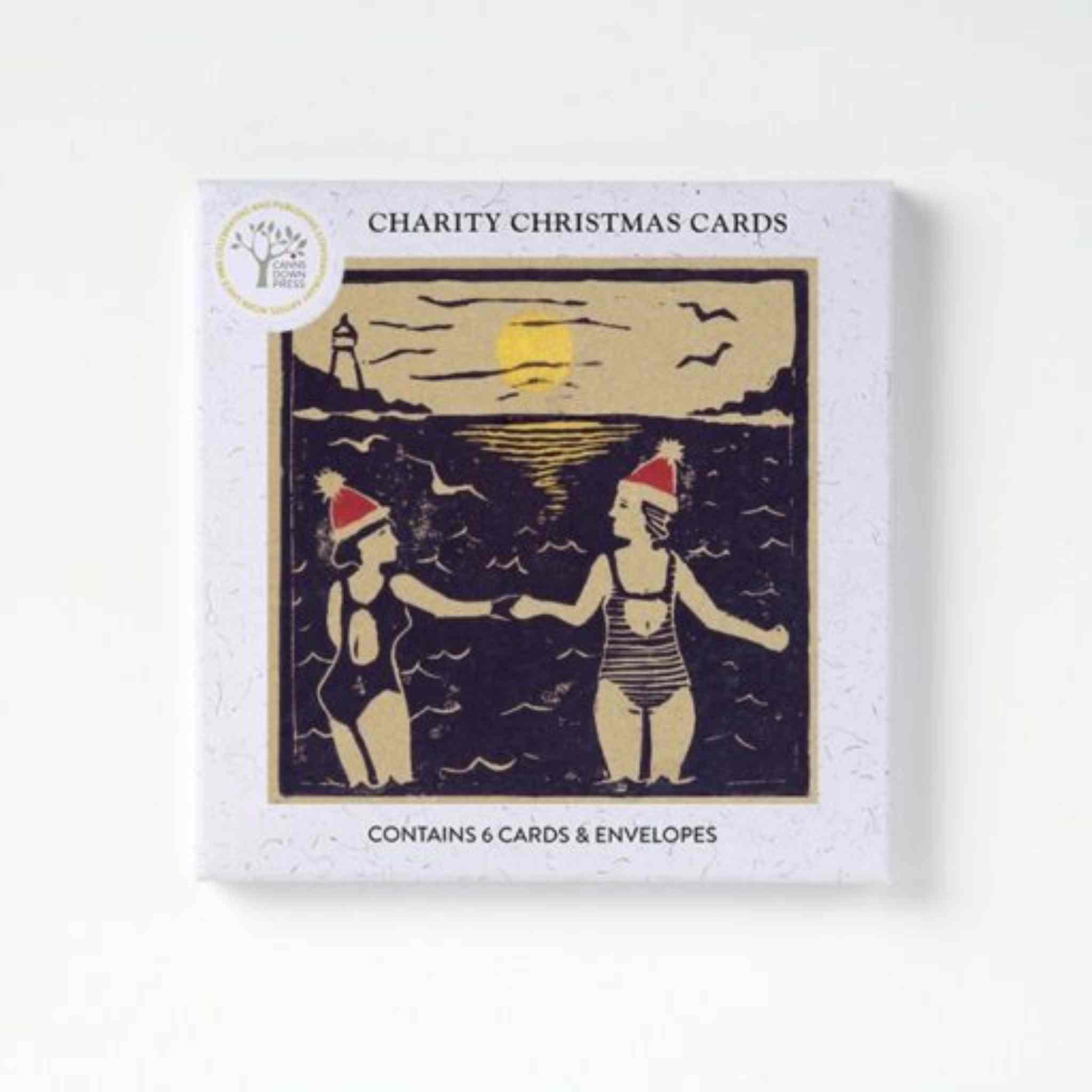Wild Swimmers Christmas Card | Pack of 6