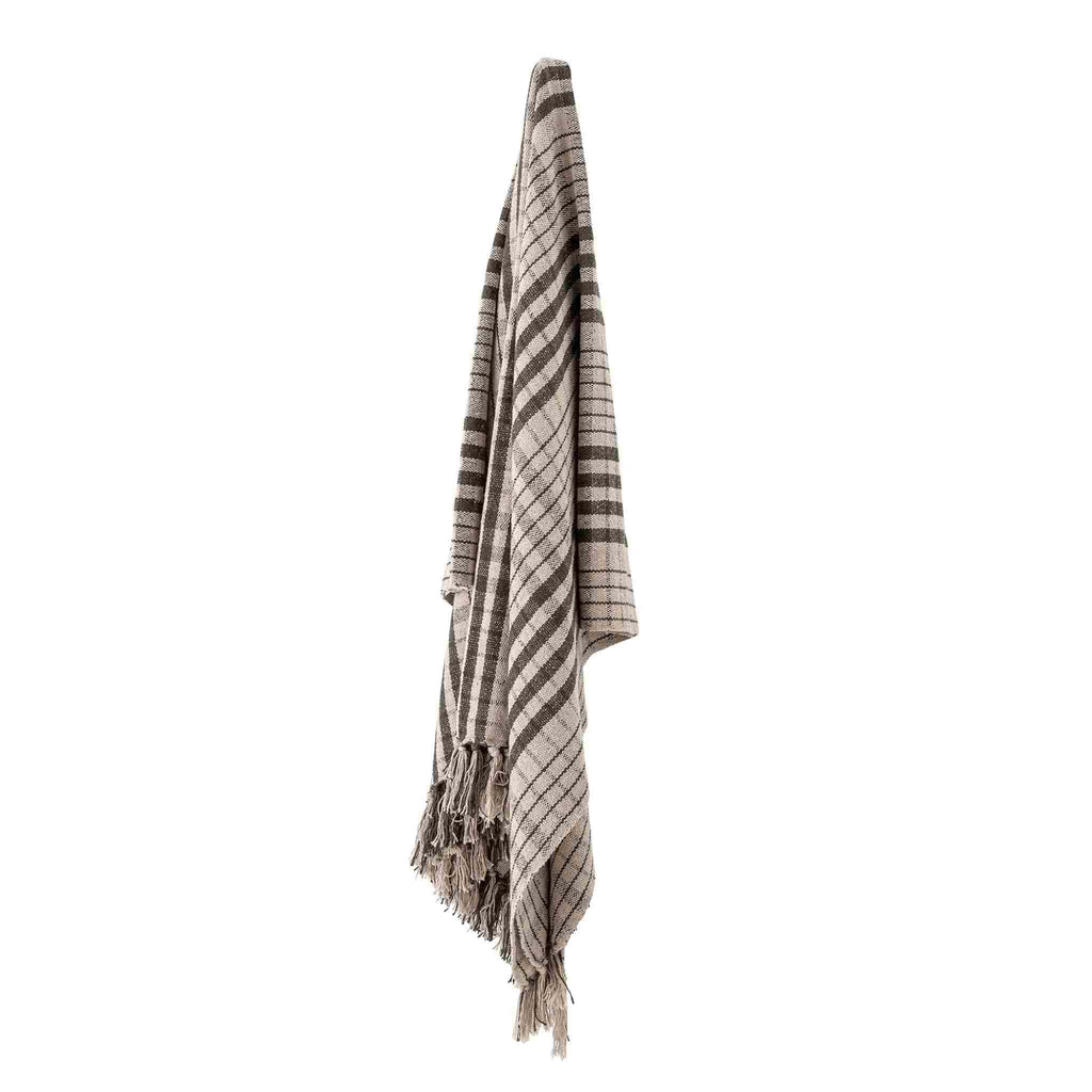 Fryd Bloomingville green blanket throw