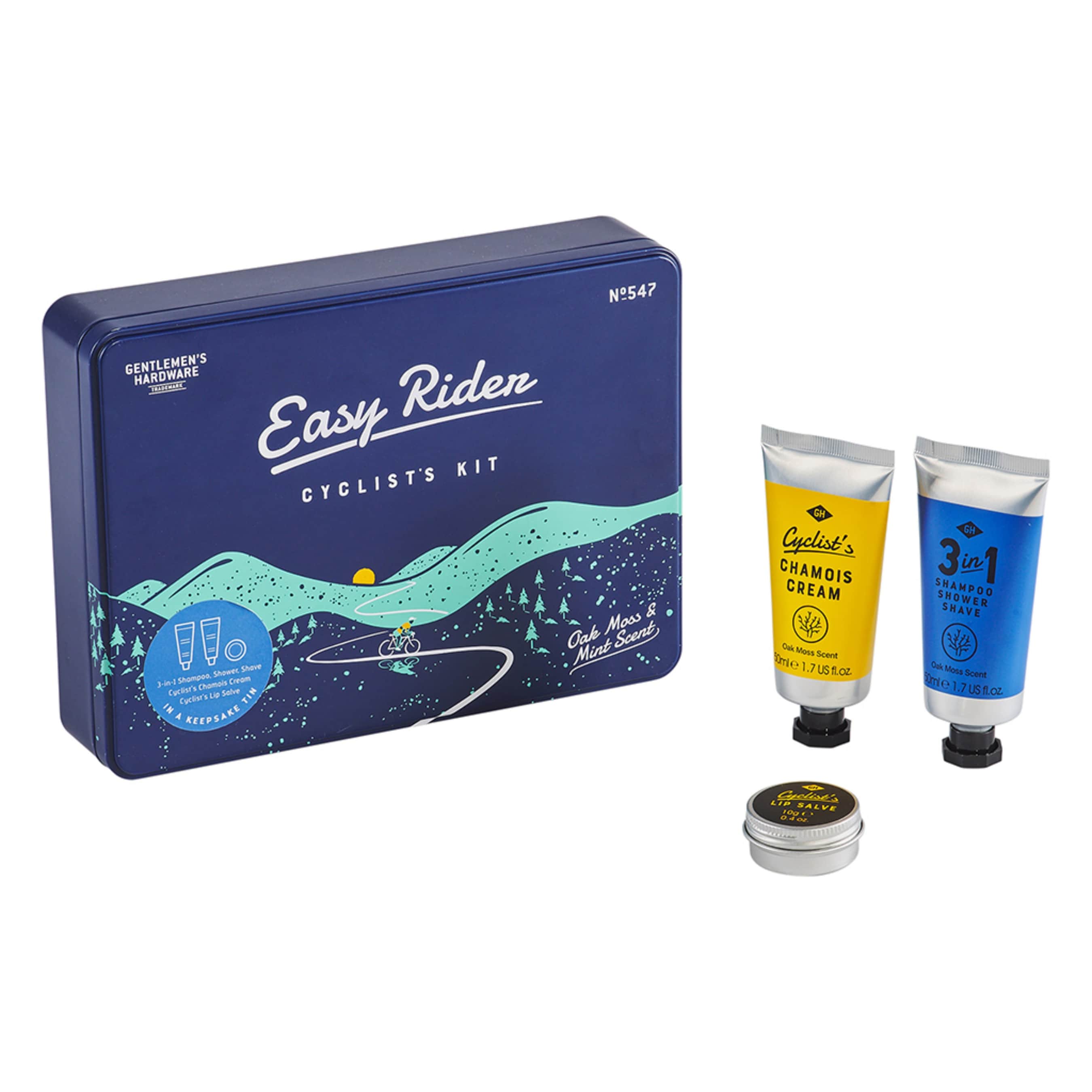 selfcare cyclist's kit gift