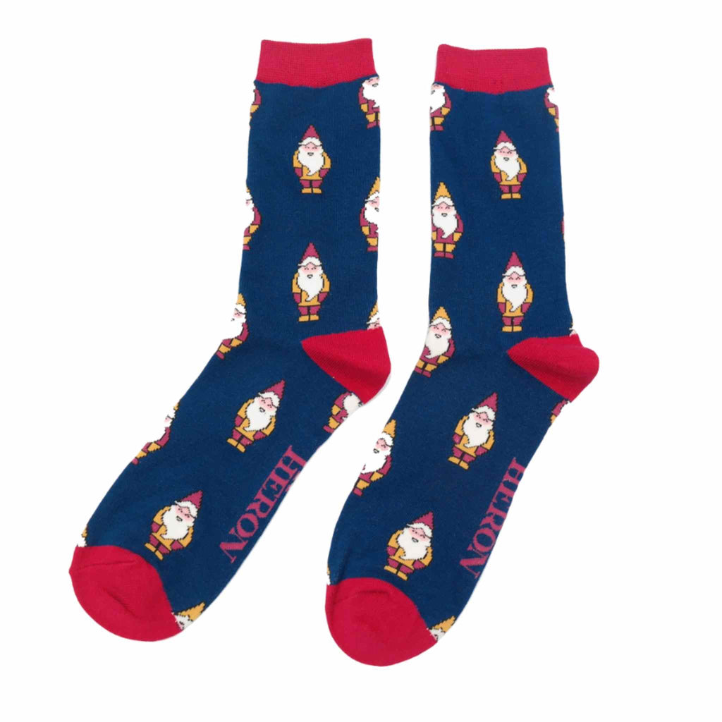 Gnomes Socks Navy (Mens)