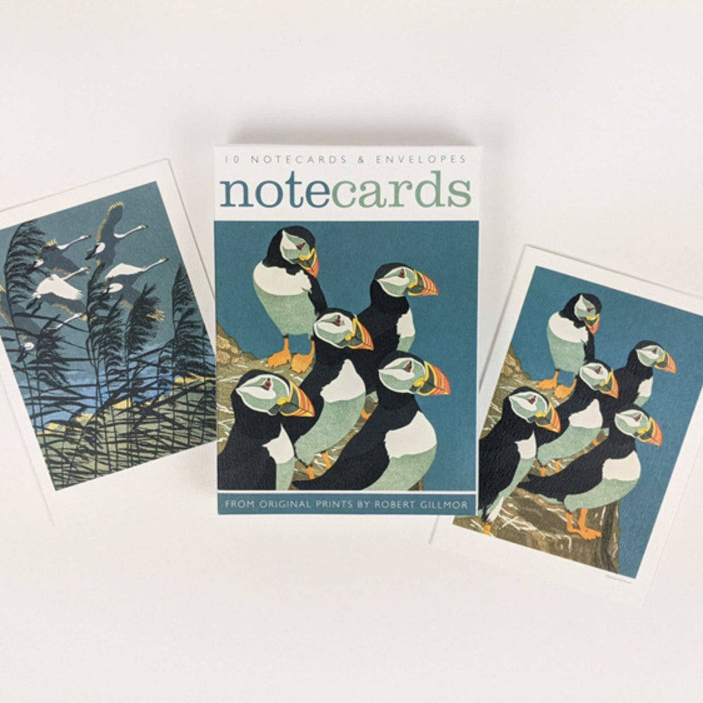Notecards | Puffins & Whooper Swans