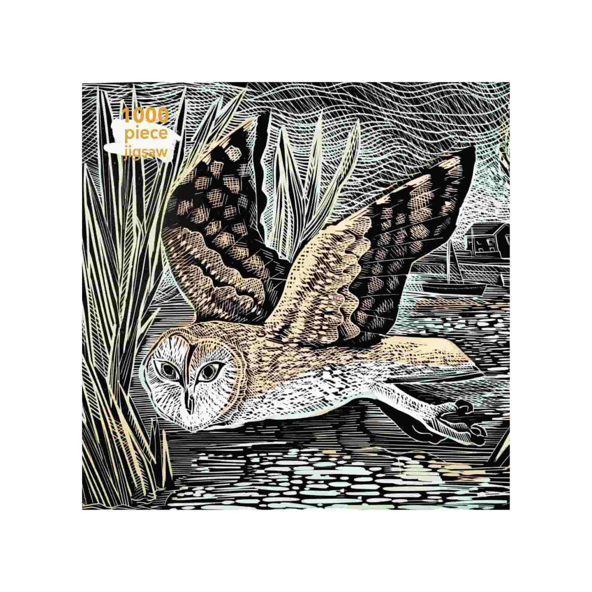 Angela Harding Puzzle - 1000 Teile Fair Isle Papageientaucher