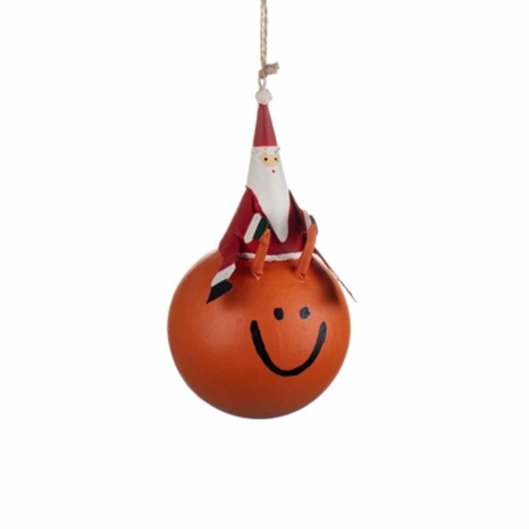 space hopper santa decoration